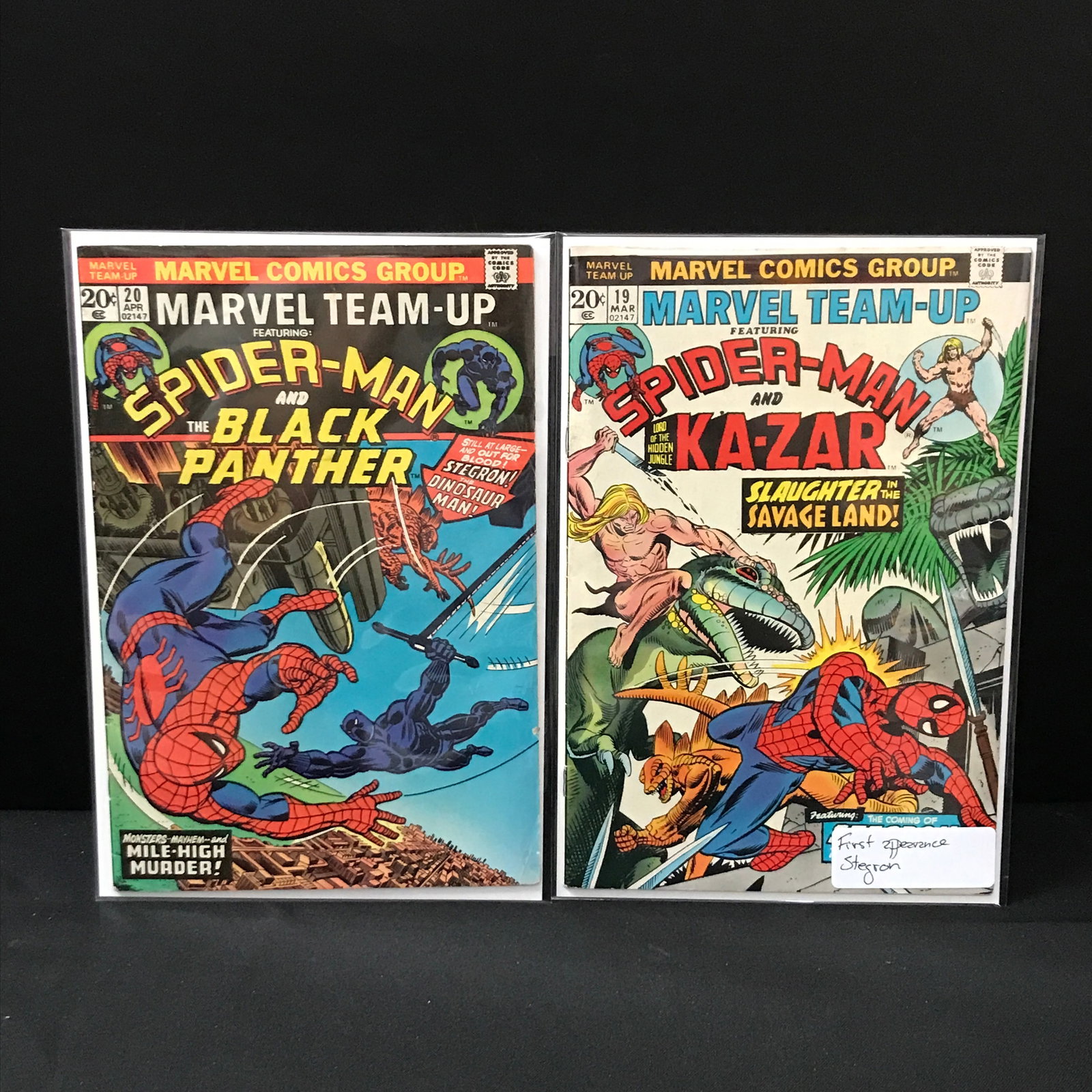 LOT OF 2 MARVEL TEAMUP COMICS #19 - #20 - MARVEL COMICS (1 of 1)