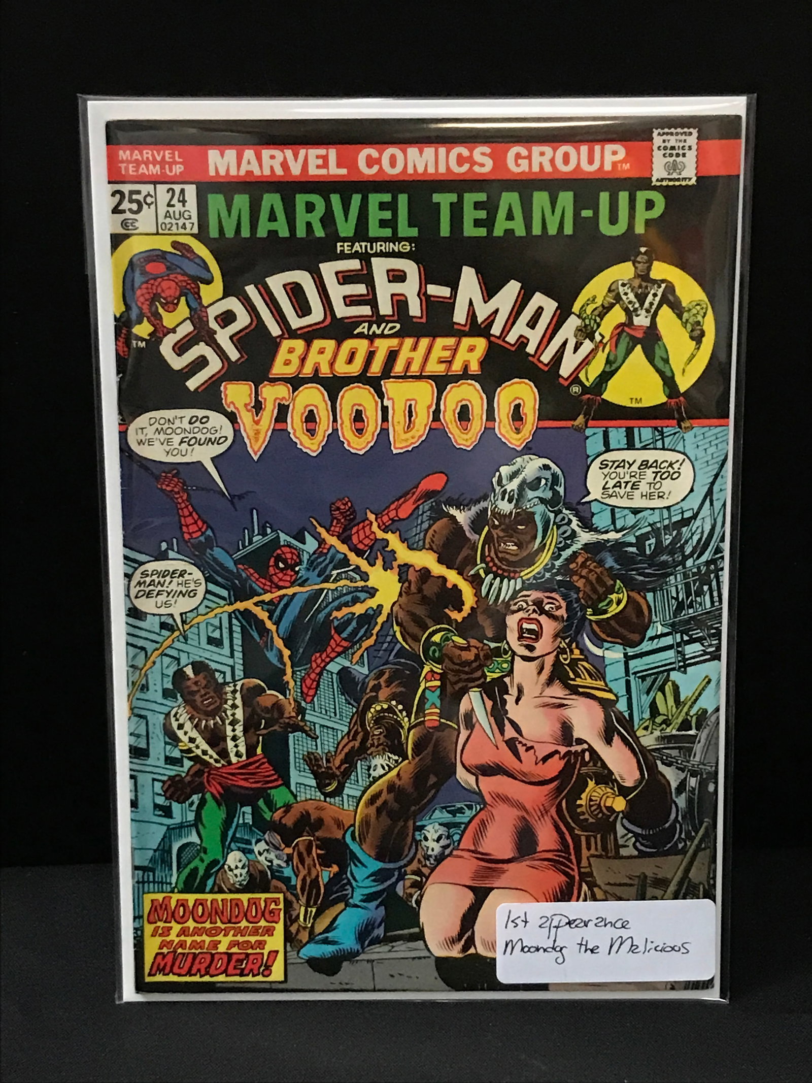 MARVEL TEAMUP #24 1ST APP MOONDOG THE MALICIOUS - MARVEL COMICS: Prices are in Canadian dollars