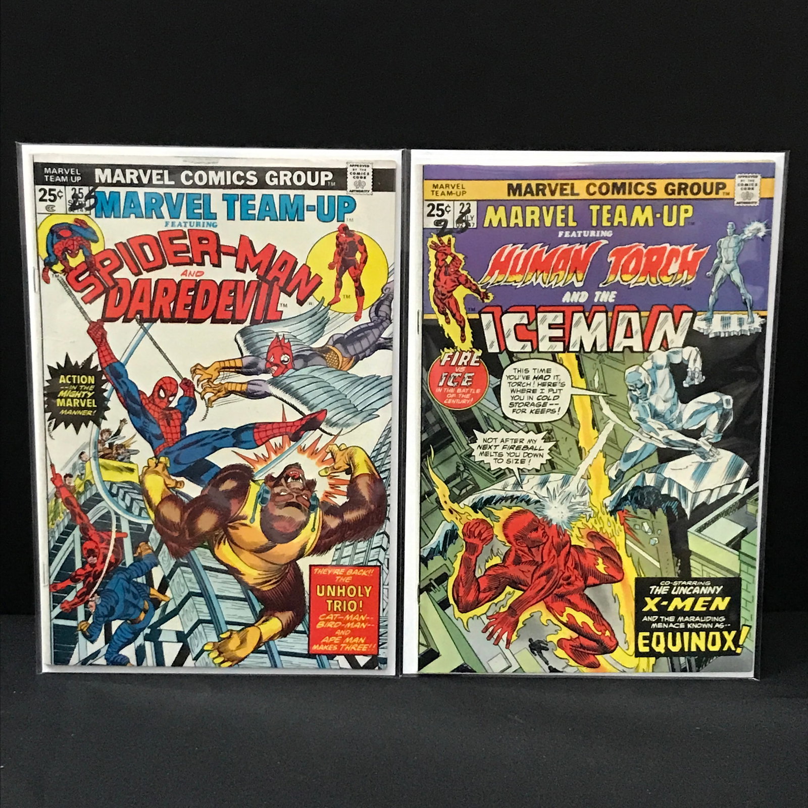 LOT OF 2 MARVEL TEAMUP COMICS - MARVEL COMICS (1 of 1)
