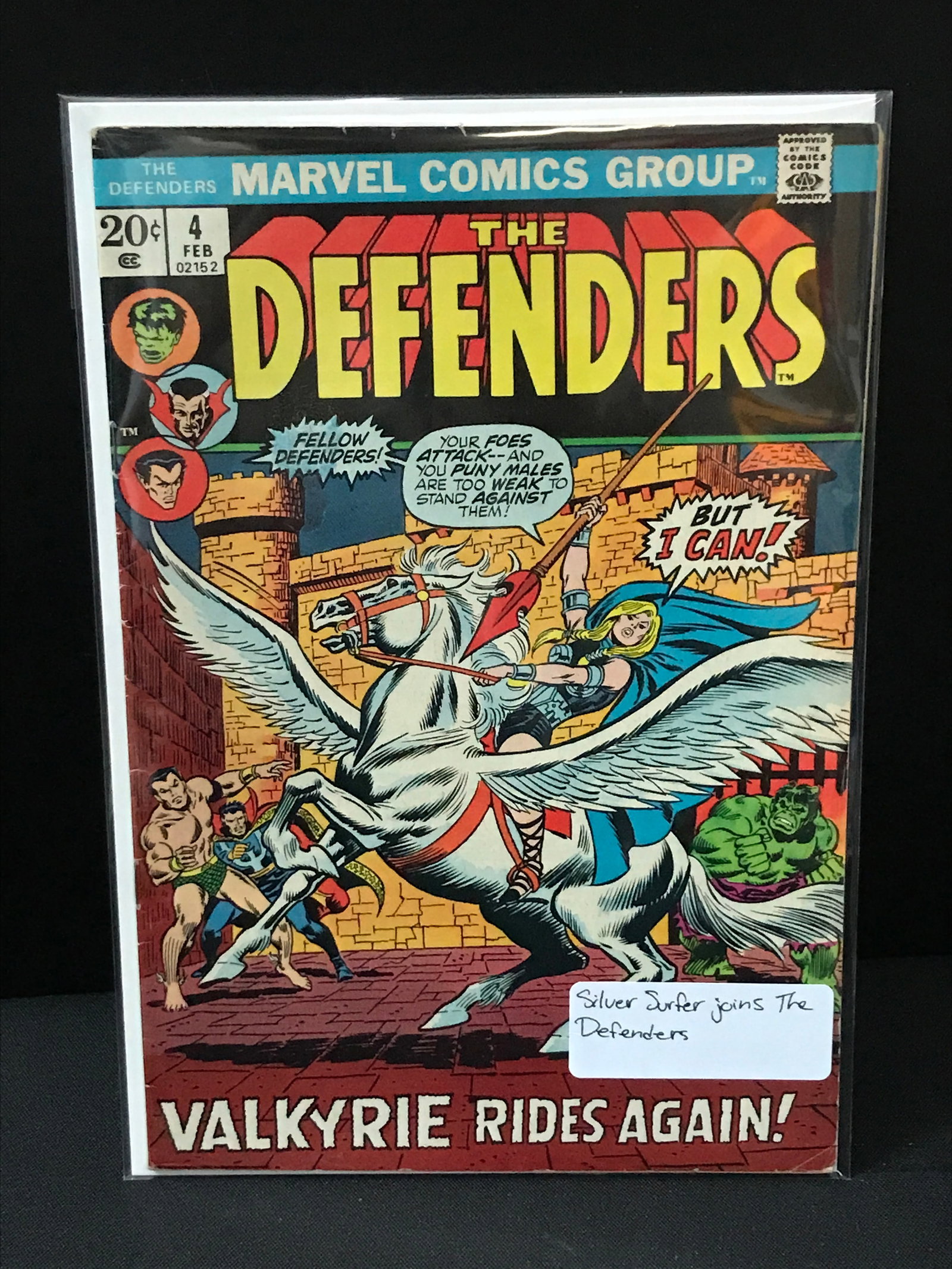 THE DEFENDERS #4 SILVER SURFER JOINS - MARVEL COMICS: Prices are in Canadian dollars