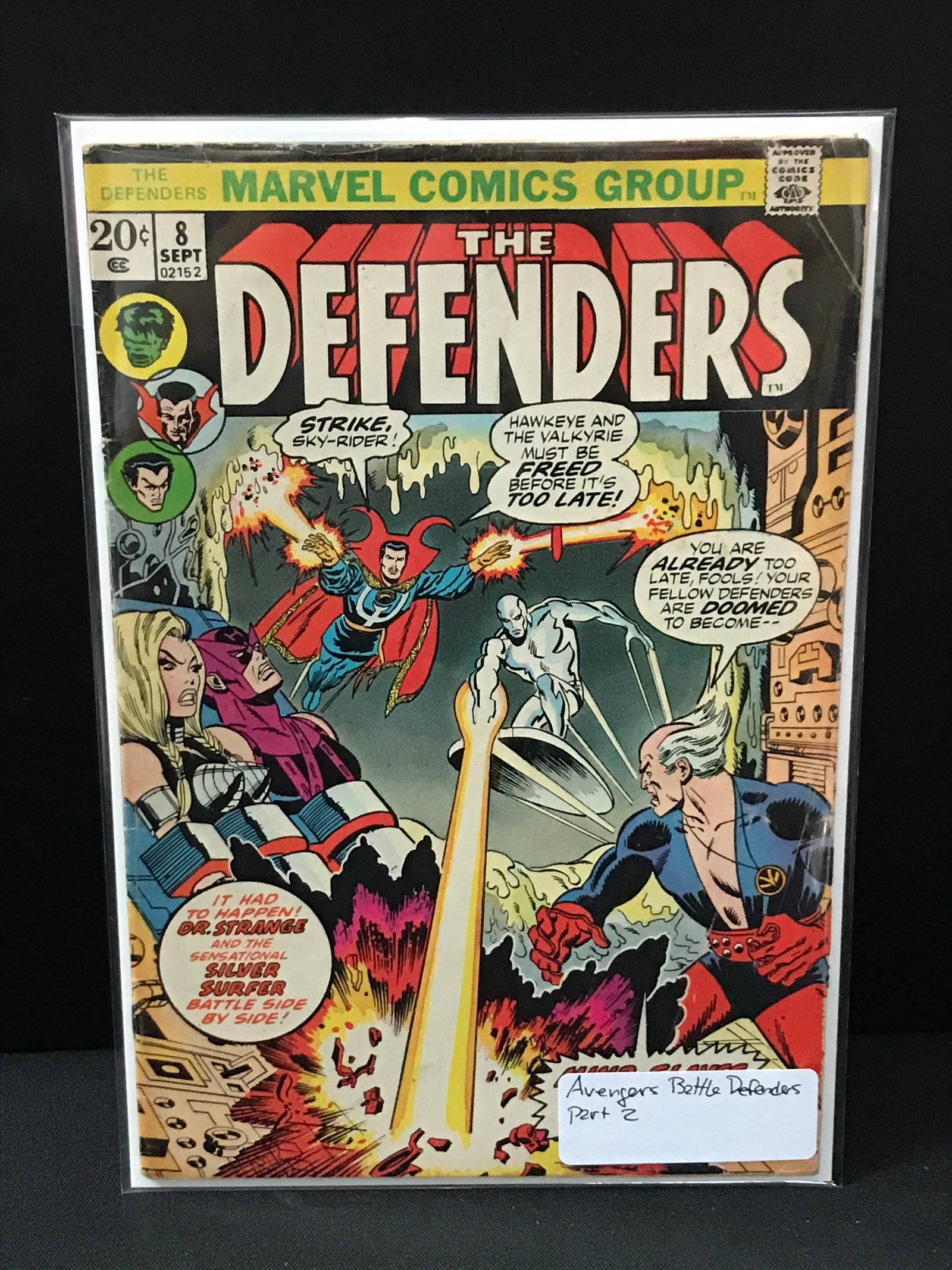 THE DEFENDERS #8 - MARVEL COMICS: Prices are in Canadian dollars
