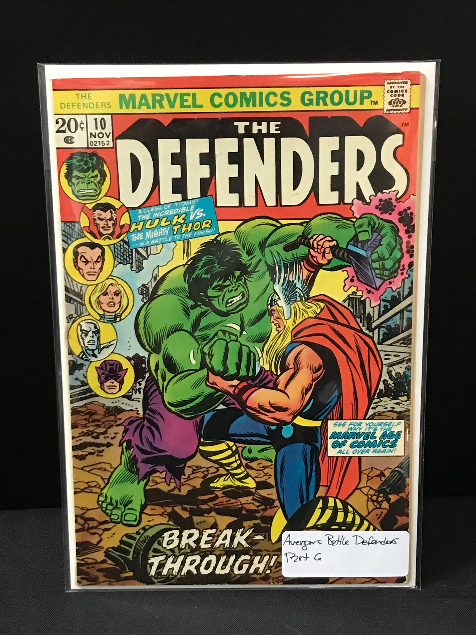 THE DEFENDERS #10 - MARVEL COMICS: Prices are in Canadian dollars