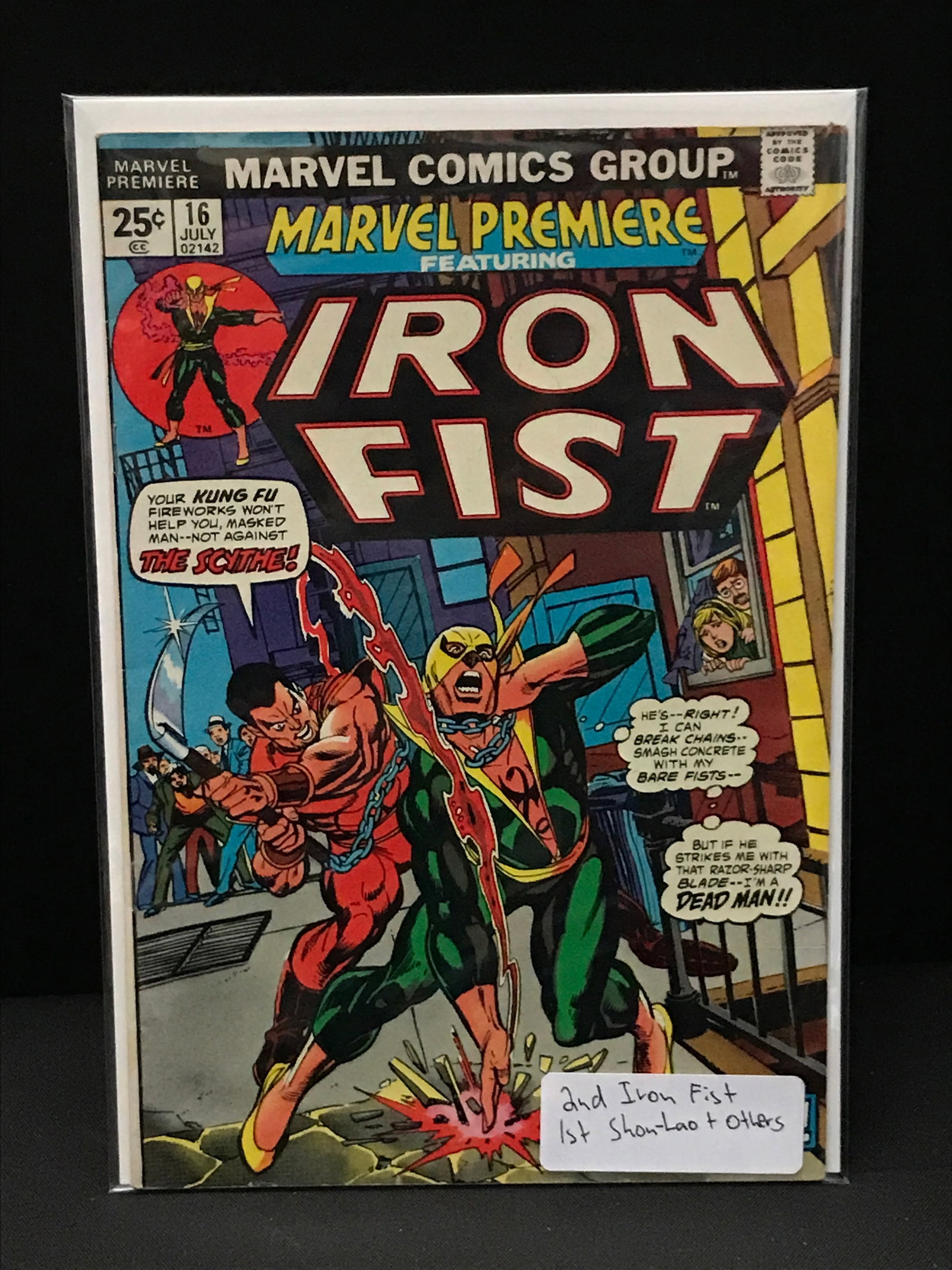 MARVEL PREMIERE FEATURING IRON FIST #16 2ND IRON FIST - MARVEL COMICS: Prices are in Canadian dollars