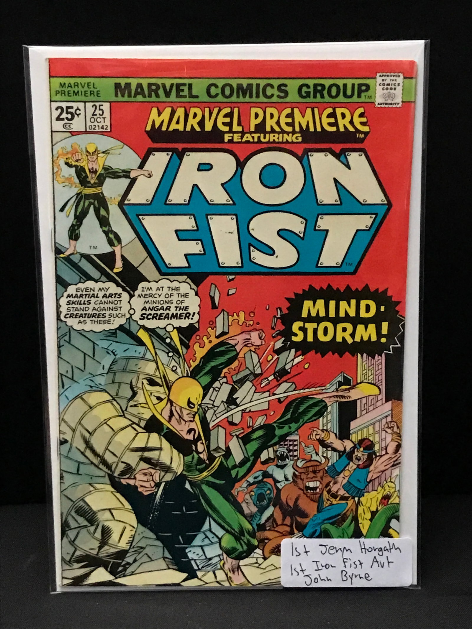 MARVEL PREMIERE FEATURING IRON FIST #25 - MARVEL COMICS: Prices are in Canadian dollars