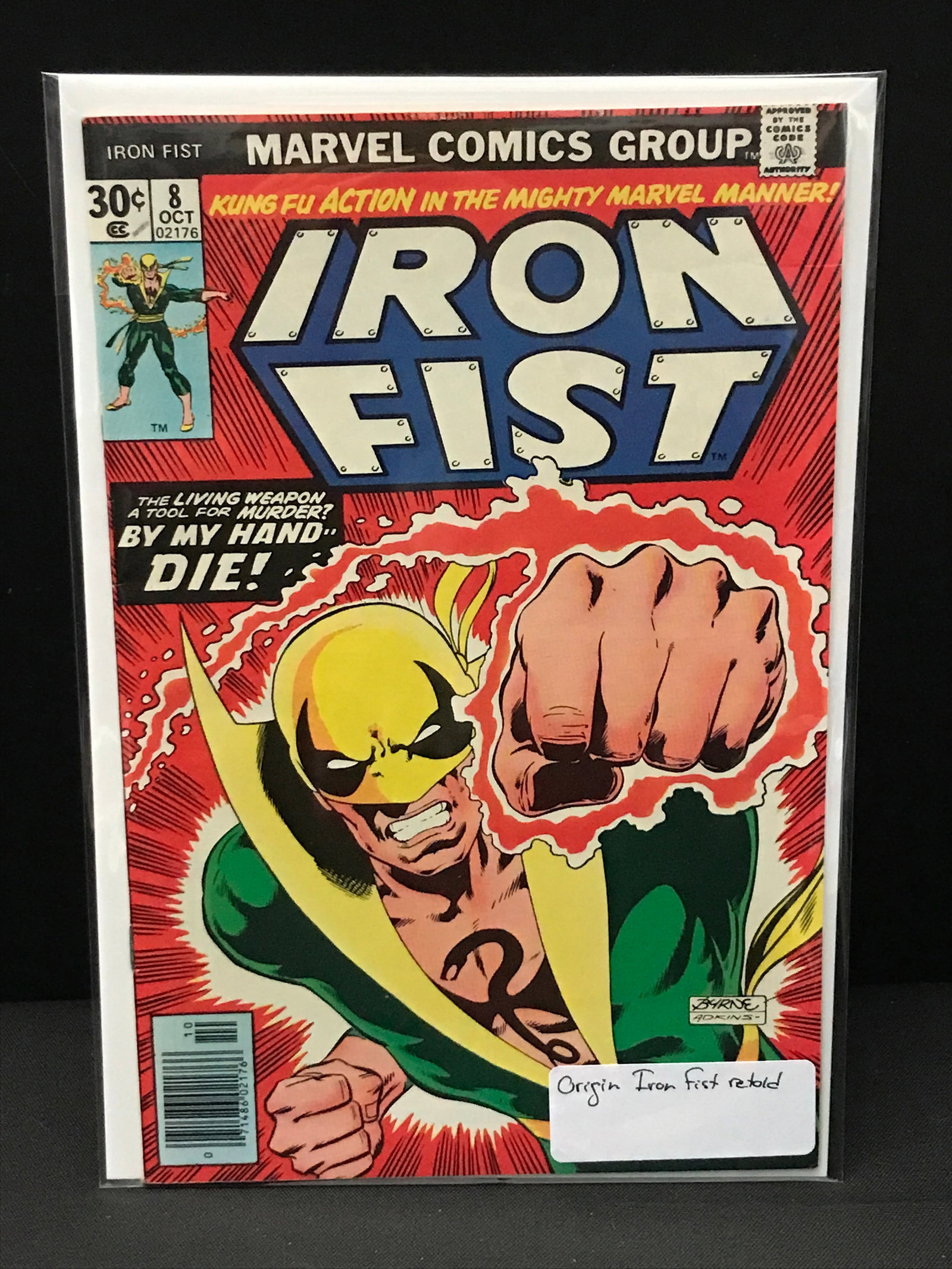 IRON FIST #8 - MARVEL COMICS: Prices are in Canadian dollars
