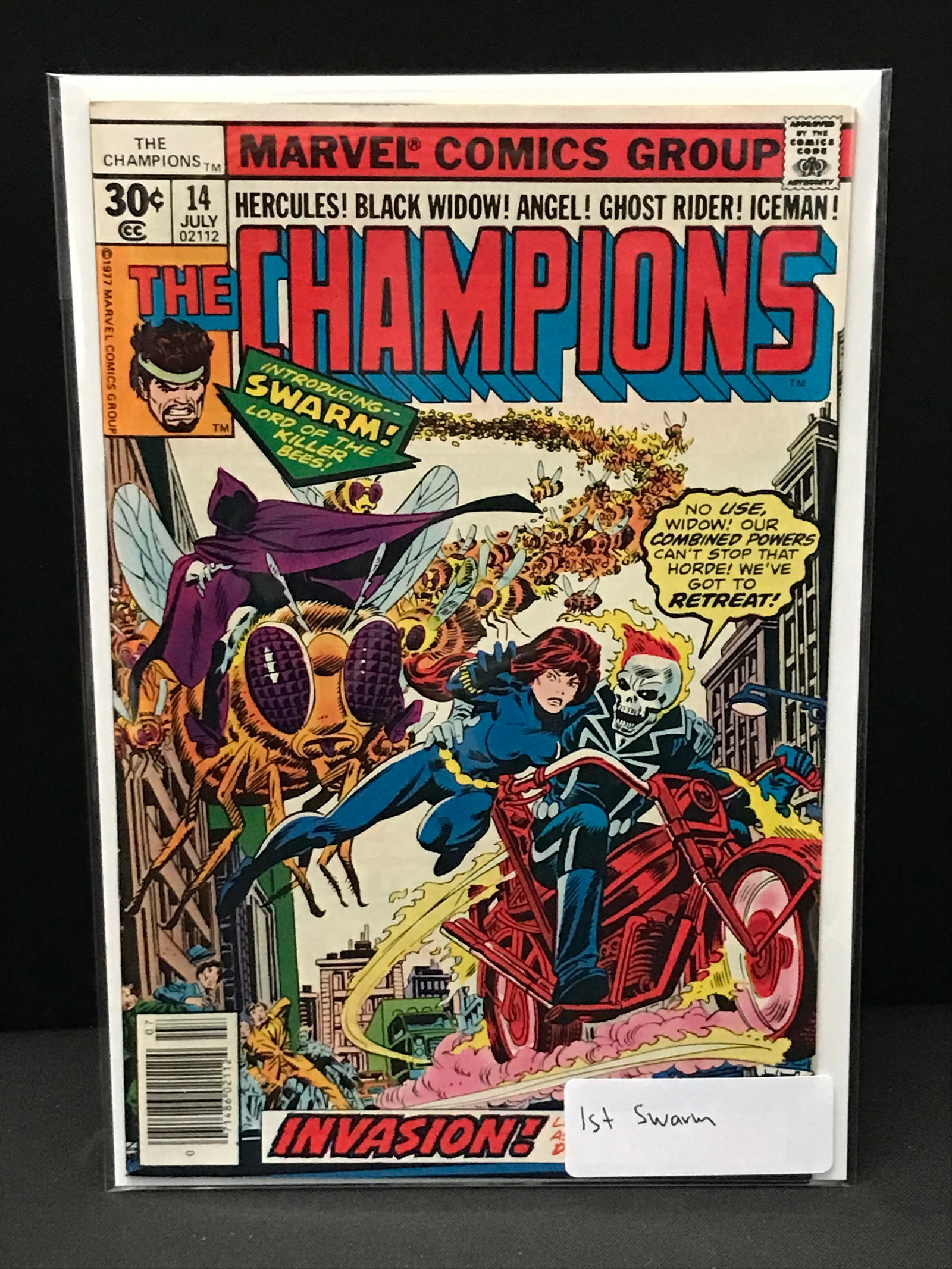 CHAMPIONS #14 1ST SWARM - MARVEL COMICS: Prices are in Canadian Dollars
