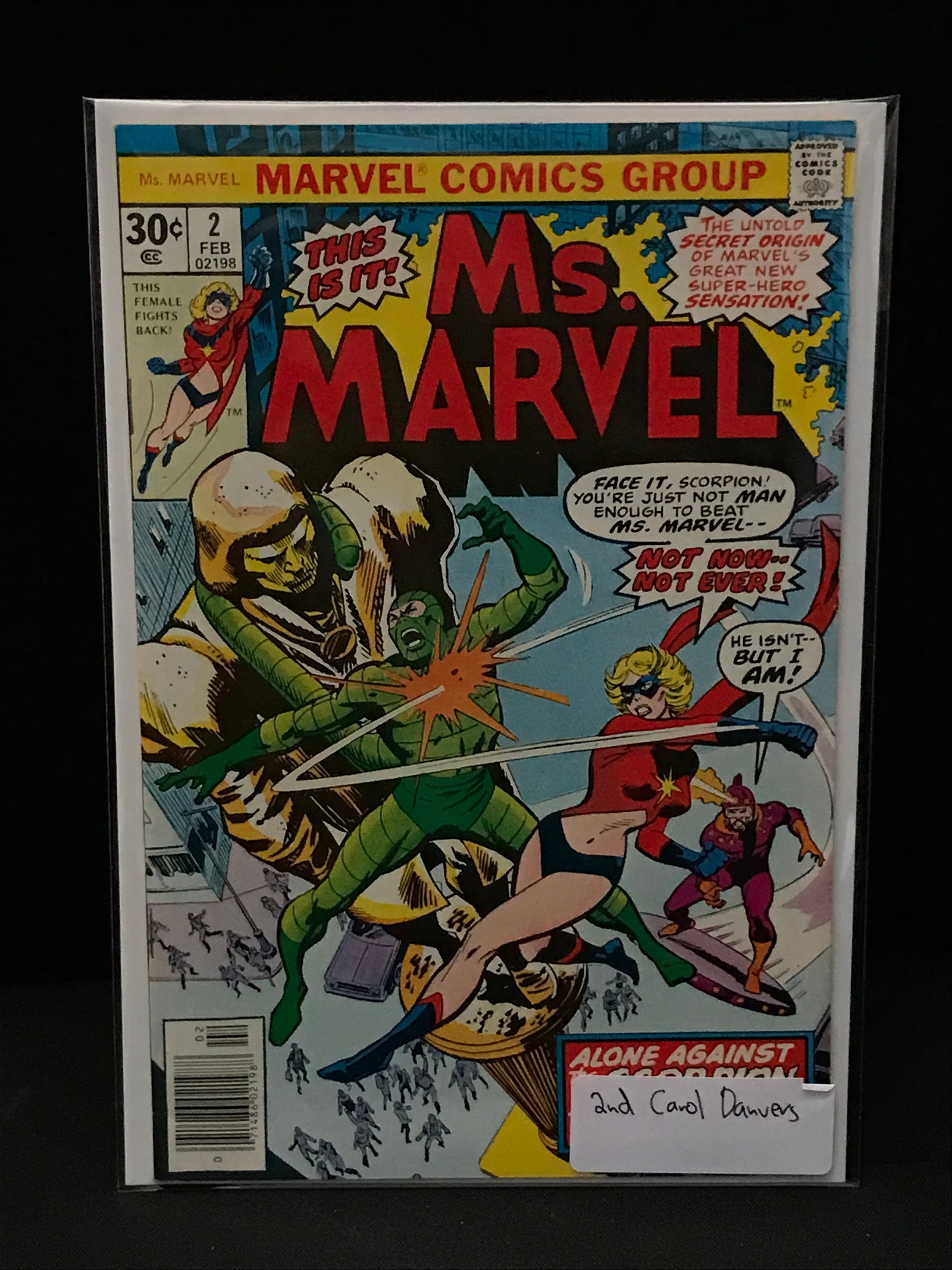 MS. MARVEL #2 2ND CAROL DANVERS - MARVEL COMICS (1 of 1)
