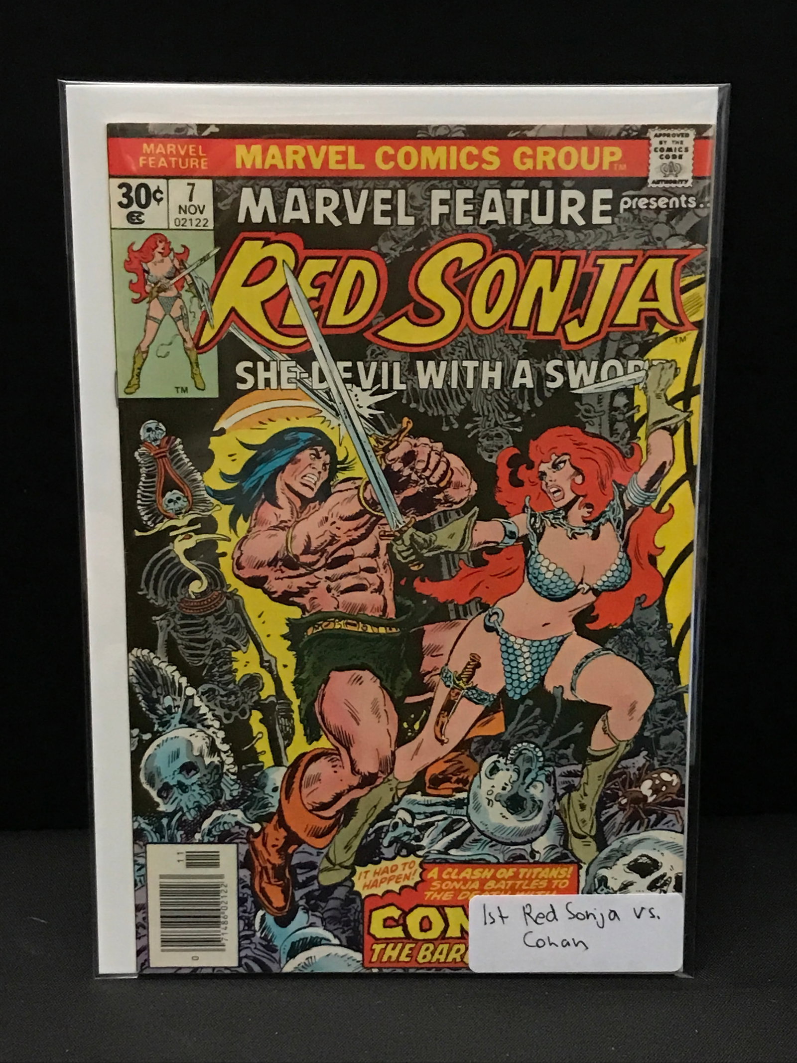 MARVEL FEATURE PRESENTS RED SONJA #7 - MARVEL COMICS (1 of 1)