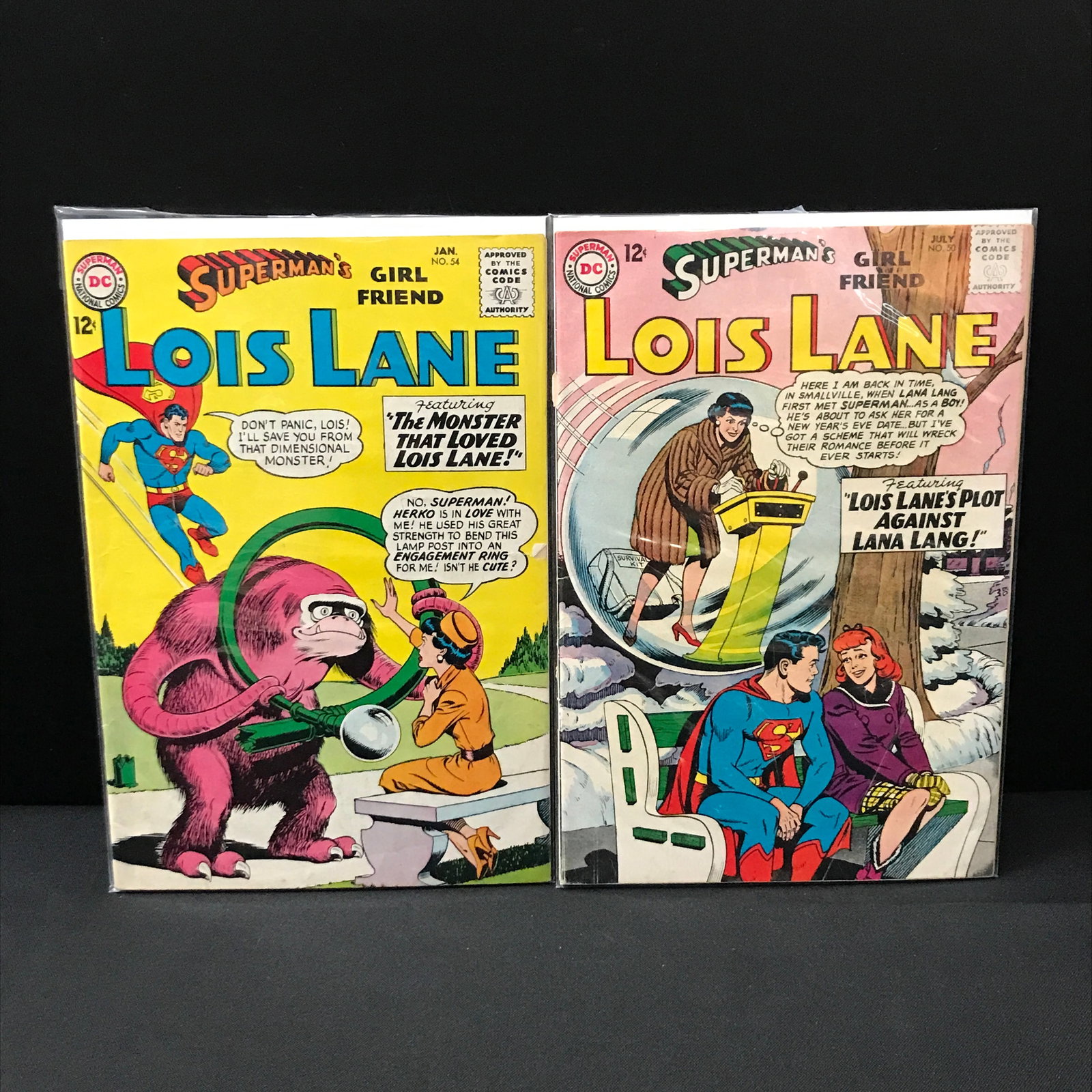LOT OF 2 SUPERMAN'S GIRL FRIEND LOIS LANE - DC COMICS: Prices are in Canadian Dollars