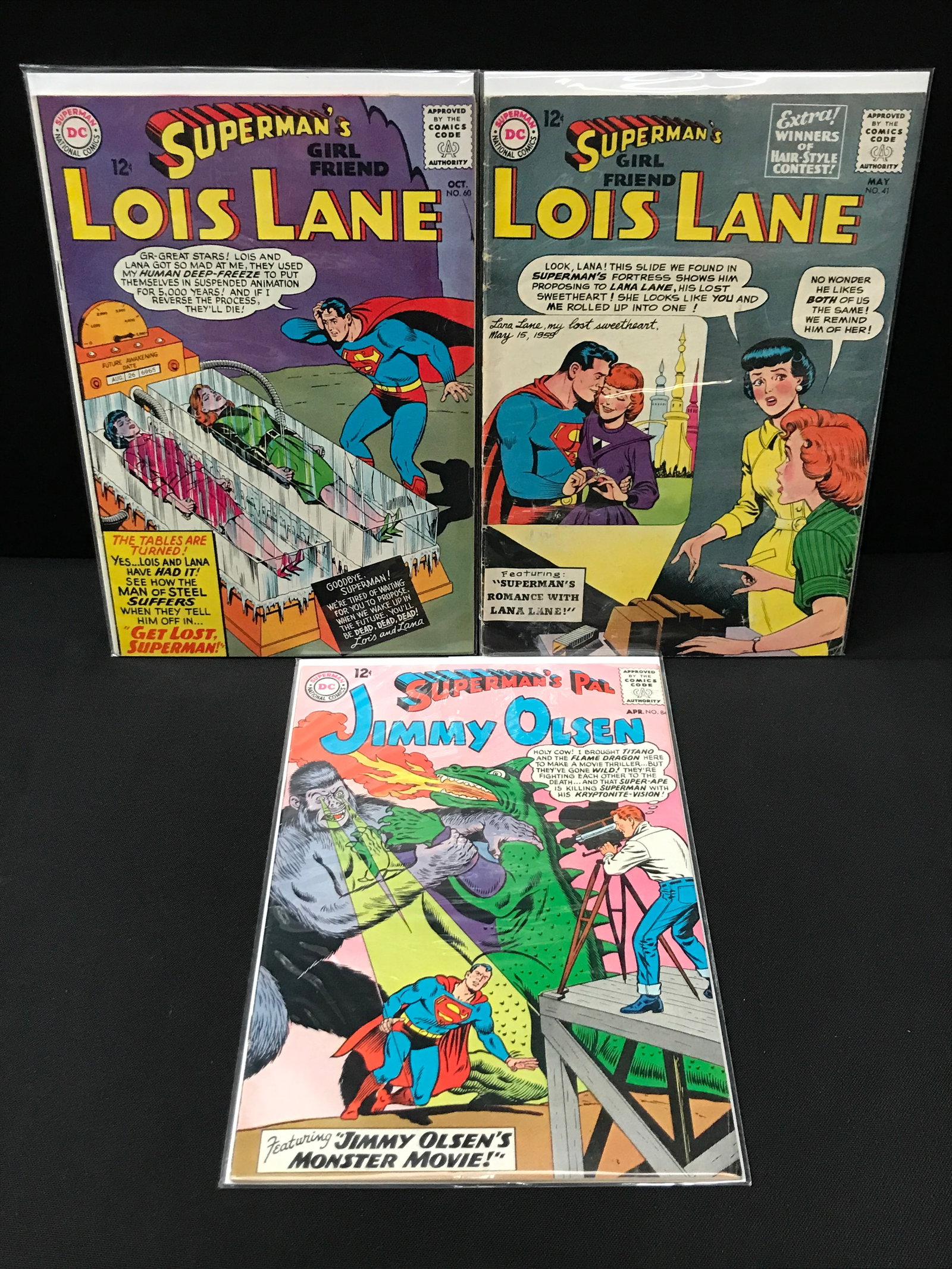 LOT OF 3 SUPERMAN BASED COMICS - DC COMICS: Prices are in Canadian Dollars