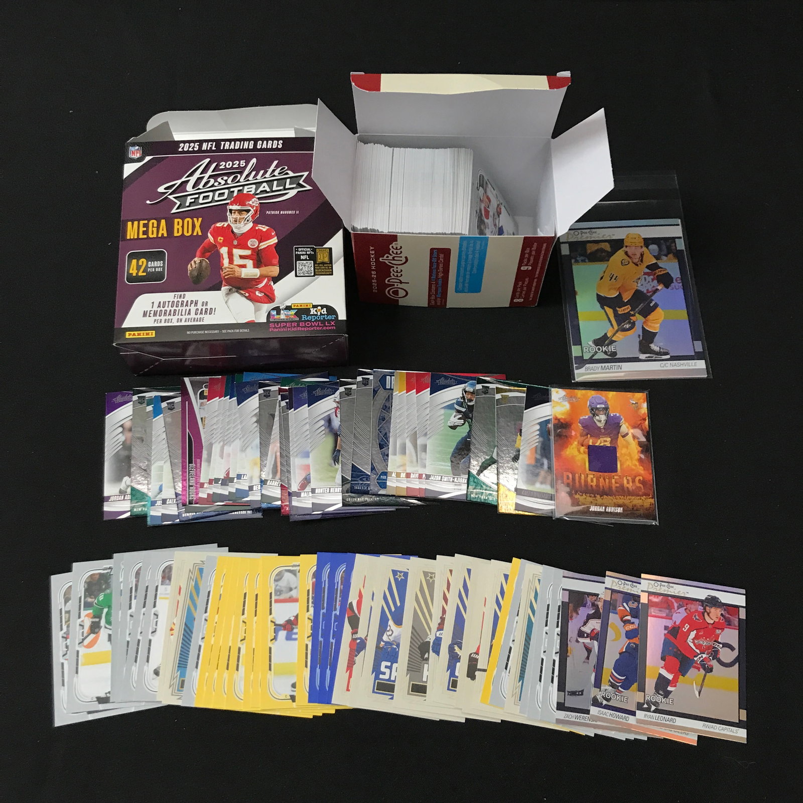 LOT OF MIXED TRADING CARDS: Prices are in Canadian dollars