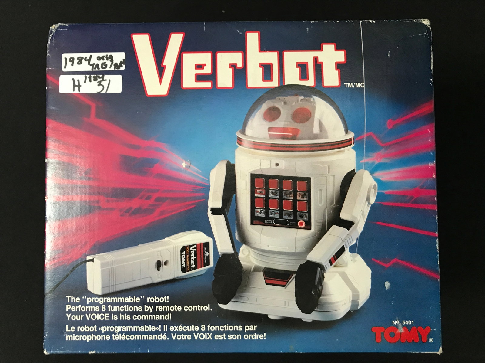 1984 VERBOT IN ORIGINAL PACKAGING: Prices are in Canadian dollars