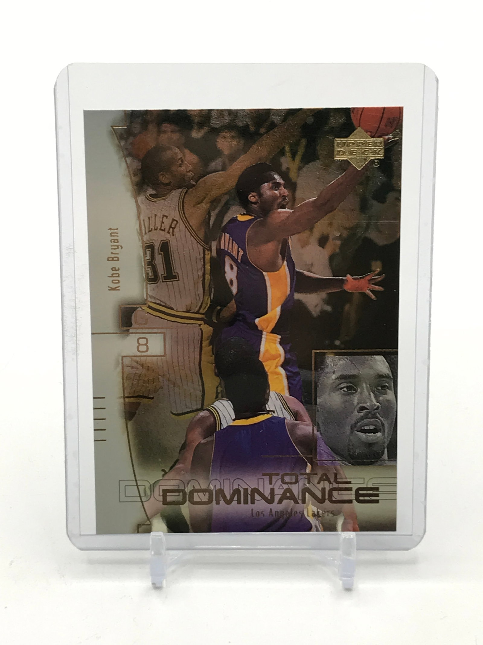 1999-2000 UPPER DECK KOBE BRYANT TOTAL DOMINANCE TRADING CARD (1 of 2)