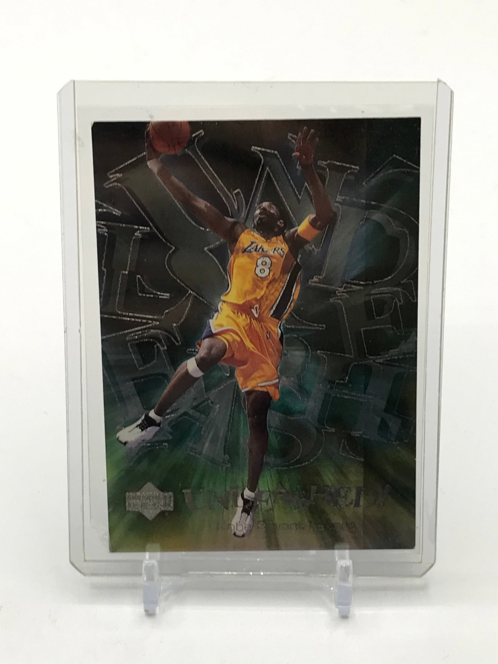 UPPER DECK KOBE BRYANT UNLEASHED TRADING CARD (1 of 2)