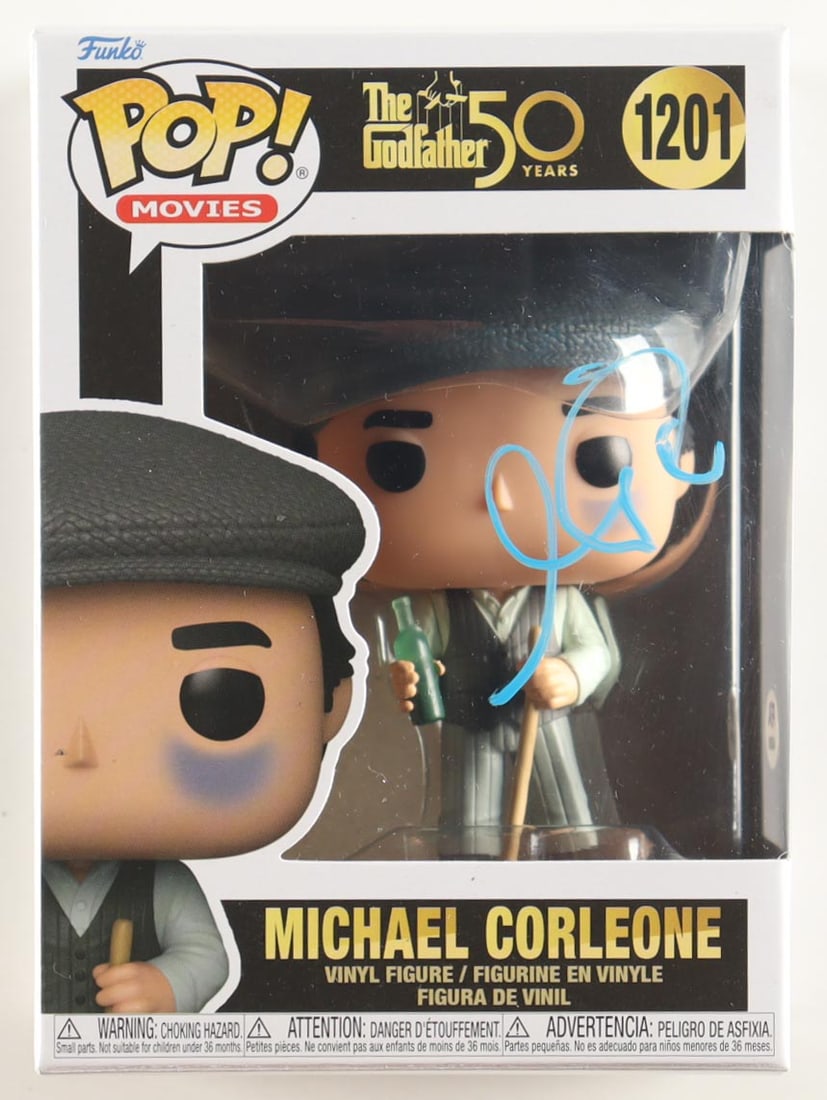 AL PACINO SIGNED MICHAEL CORLEONE GODFATHER FUNKO POP - PSA COA: Prices are in Canadian dollars