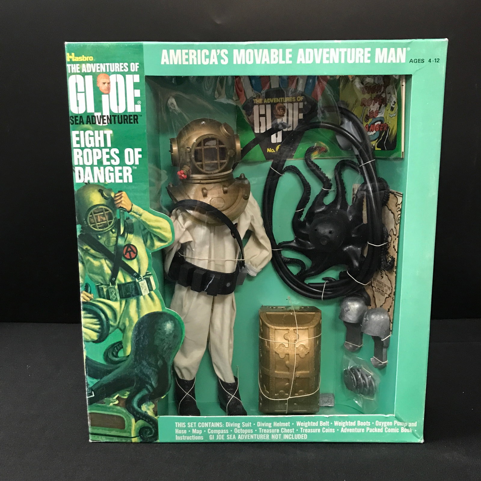1973 HASBRO THE ADVENTURES OF G.I. JOE SEA ADVENTURER IN ORIGINAL PACKAGING (1 of 2)