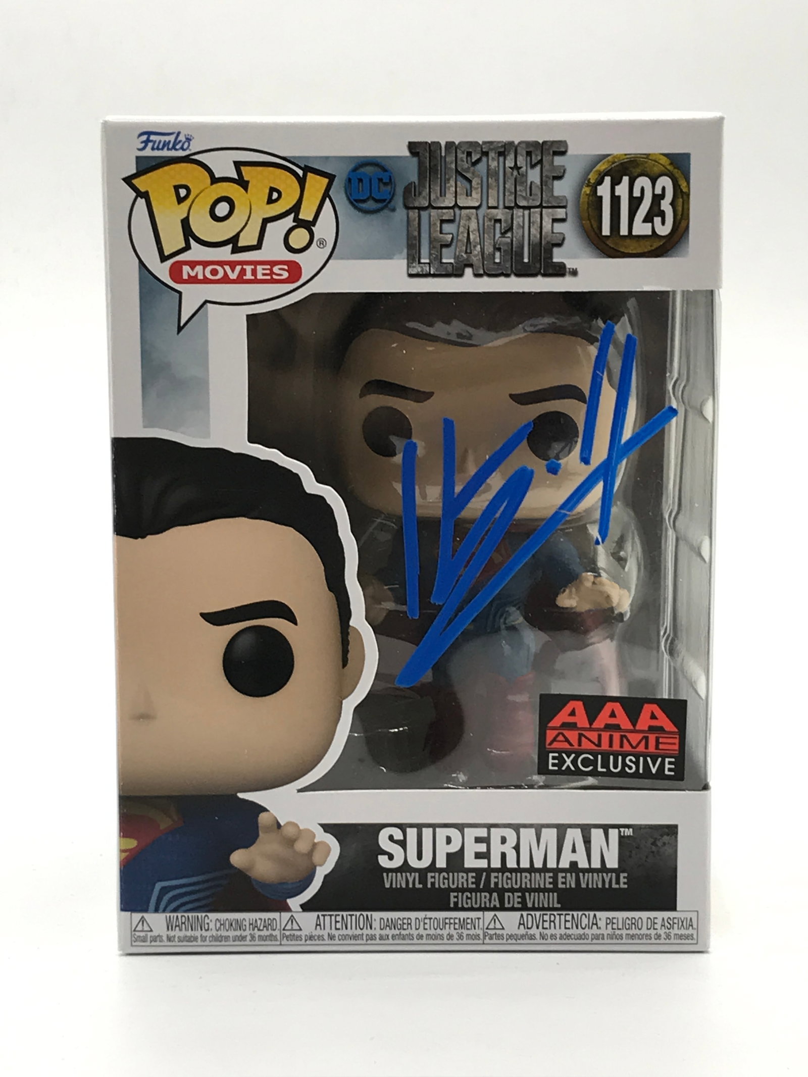 HENRY CAVILL SIGNED SUPERMAN FUNKO POP - KB COA: Prices are in Canadian dollars