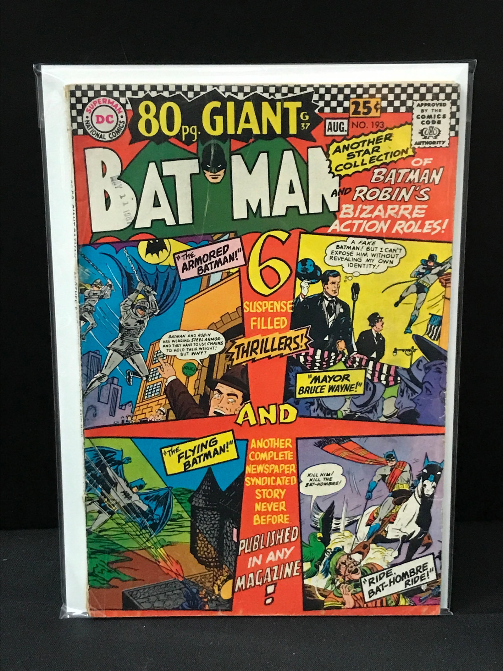 BATMAN #193 - DC COMICS (1 of 1)