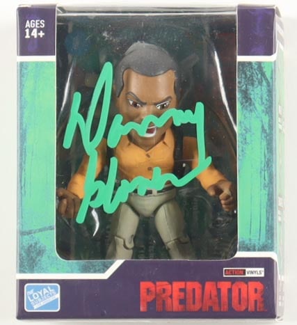 DANNY GLOVER SIGNED PREDATOR ACTION FIGURE - JSA COA: Prices are in Canadian dollars