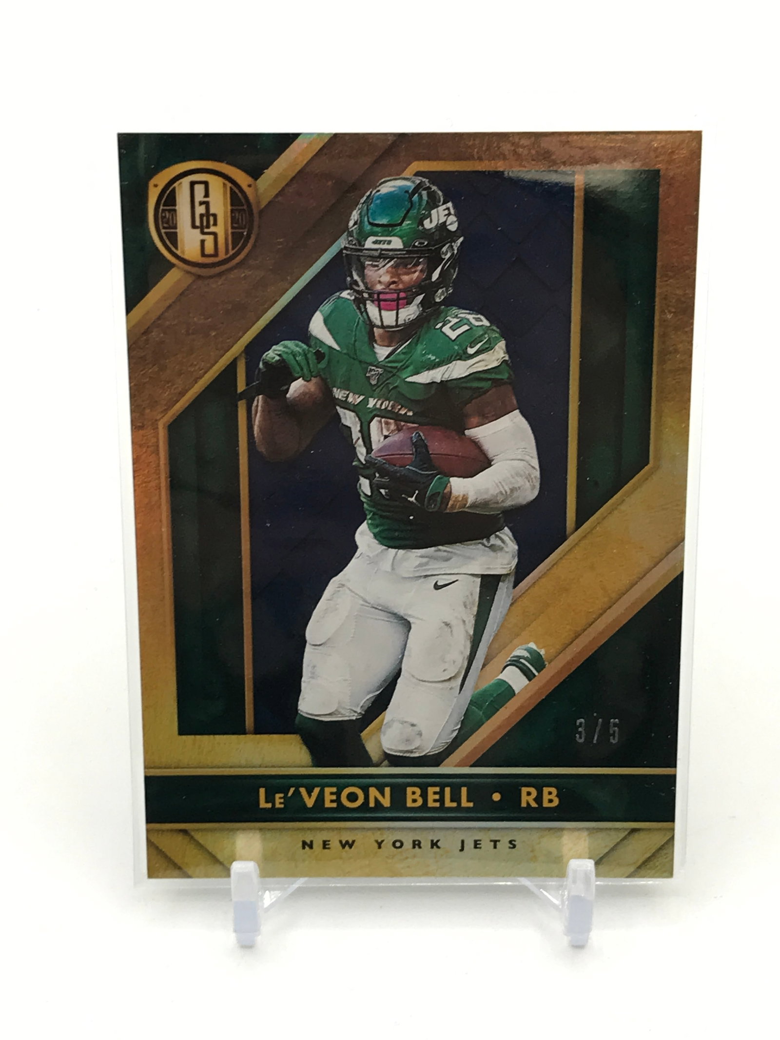2020 PANINI GOLD STANDARD FOOTBALL LE'VEON BELL TRADING CARD 3/5: Prices are in Canadian dollars
