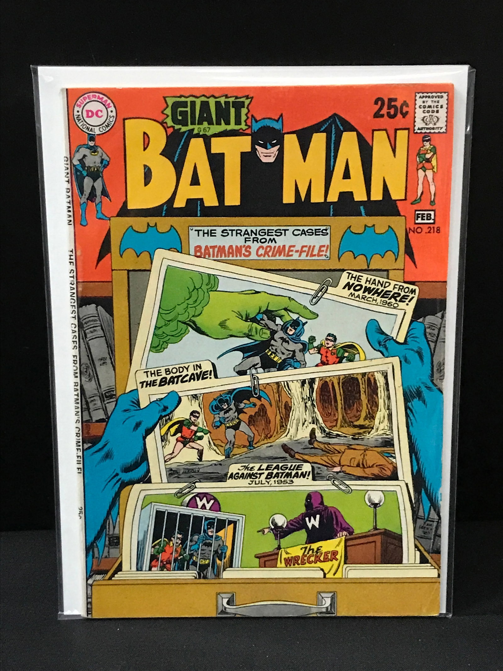 BATMAN #218 - DC COMICS (1 of 1)