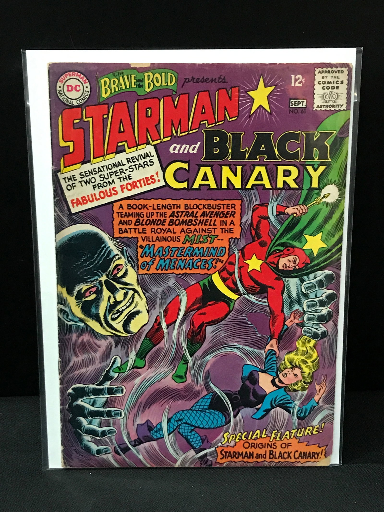 THE BRAVE AND THE BOLD PRESENTS STARMAN AND BLACK CANARY #61 - DC COMICS (1 of 1)