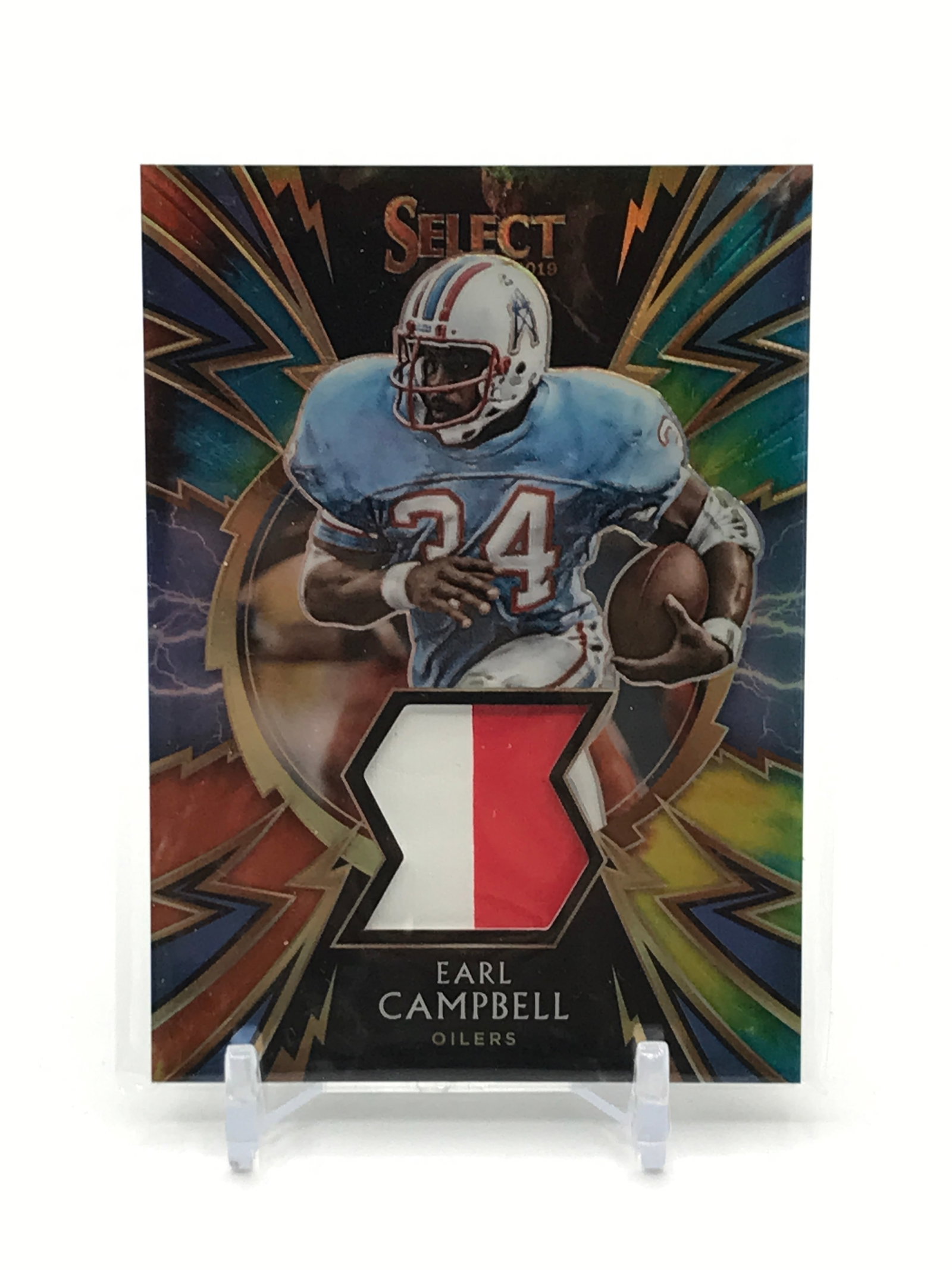 2020 PANINI AMERICA EARL CAMPBELL GAME WORN PATCH TRADING CARD 09/25: Prices are in Canadian dollars