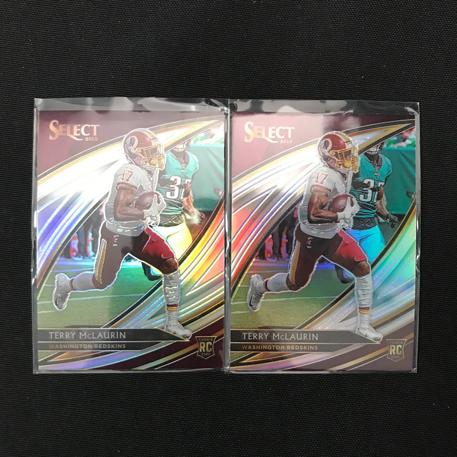 LOT OF 2 SELECT 2019 TERRY MCLAURIN ROOKIE TRADING CARDS: Prices are in Canadian dollars