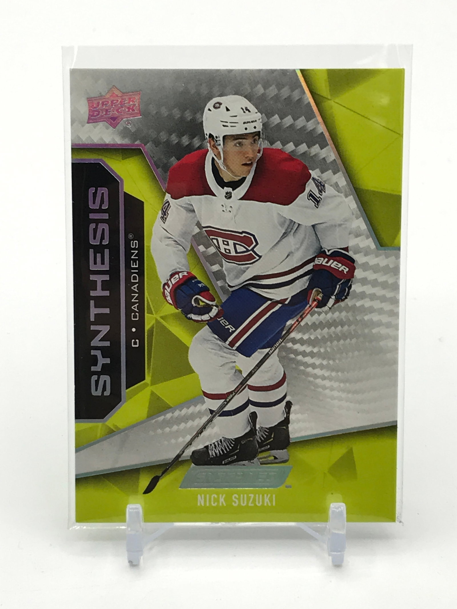 2019-20 UPPER DECK ENGRAINED HOCKEY NICK SUZUKI ROOKIE TRADING CARD: Prices are in Canadian dollars