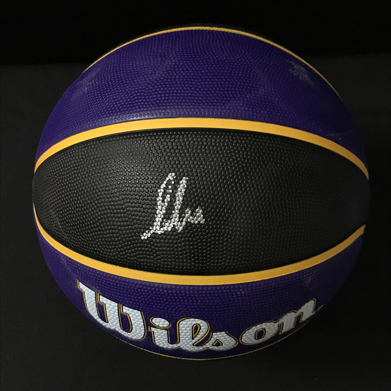 LUCA DONCIC SIGNED L A LAKERS BASKETBALL (ACE COA): Prices are in Canadian dollars