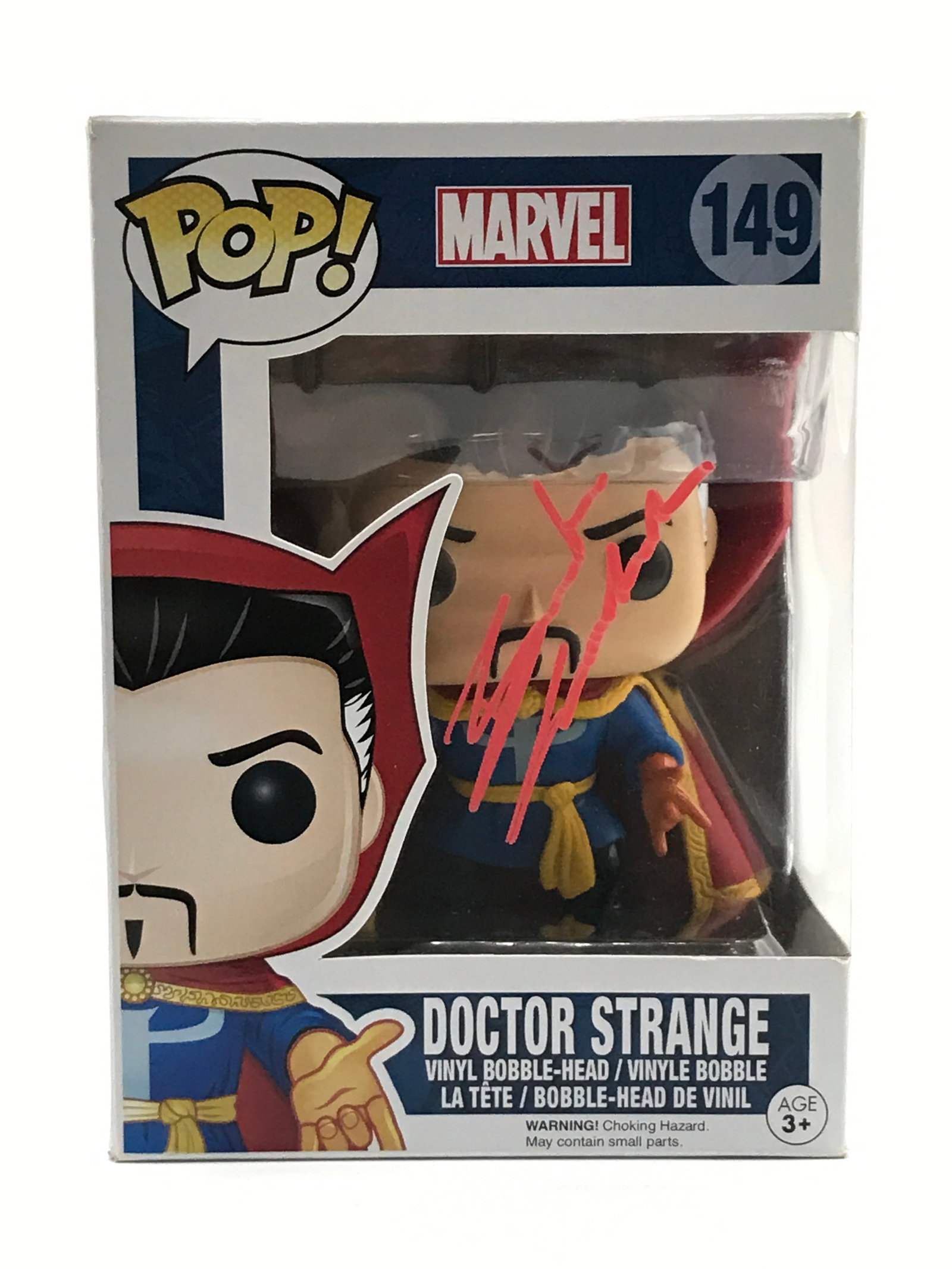 BENEDICT CUMBERBATCH SIGNED DOCTOR STRANGE FUNKO POP - HOLLYWOOD COA: Prices are in Canadian dollars