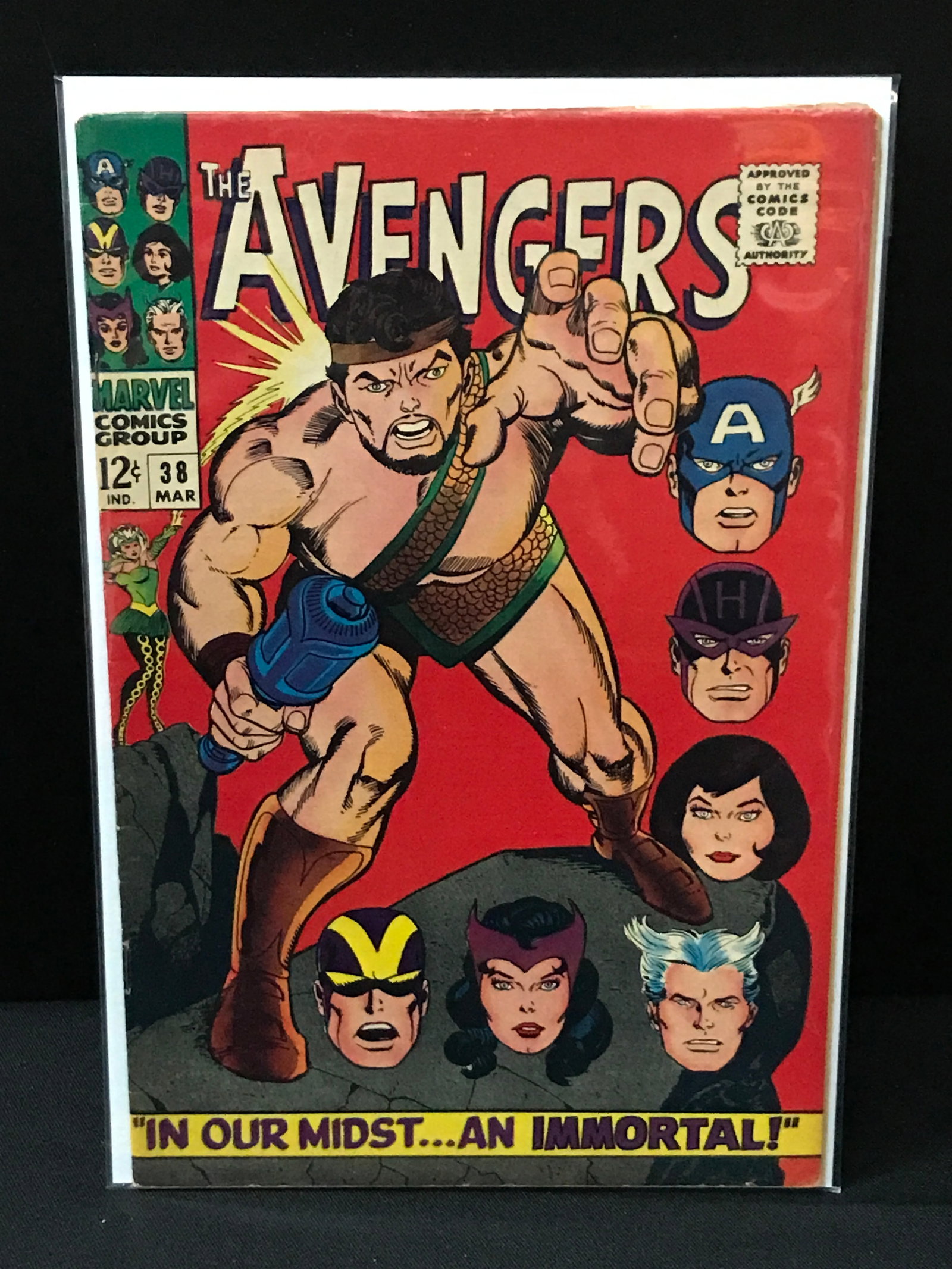 THE AVENGERS #38 - MARVEL COMICS: Prices are in Canadian dollars