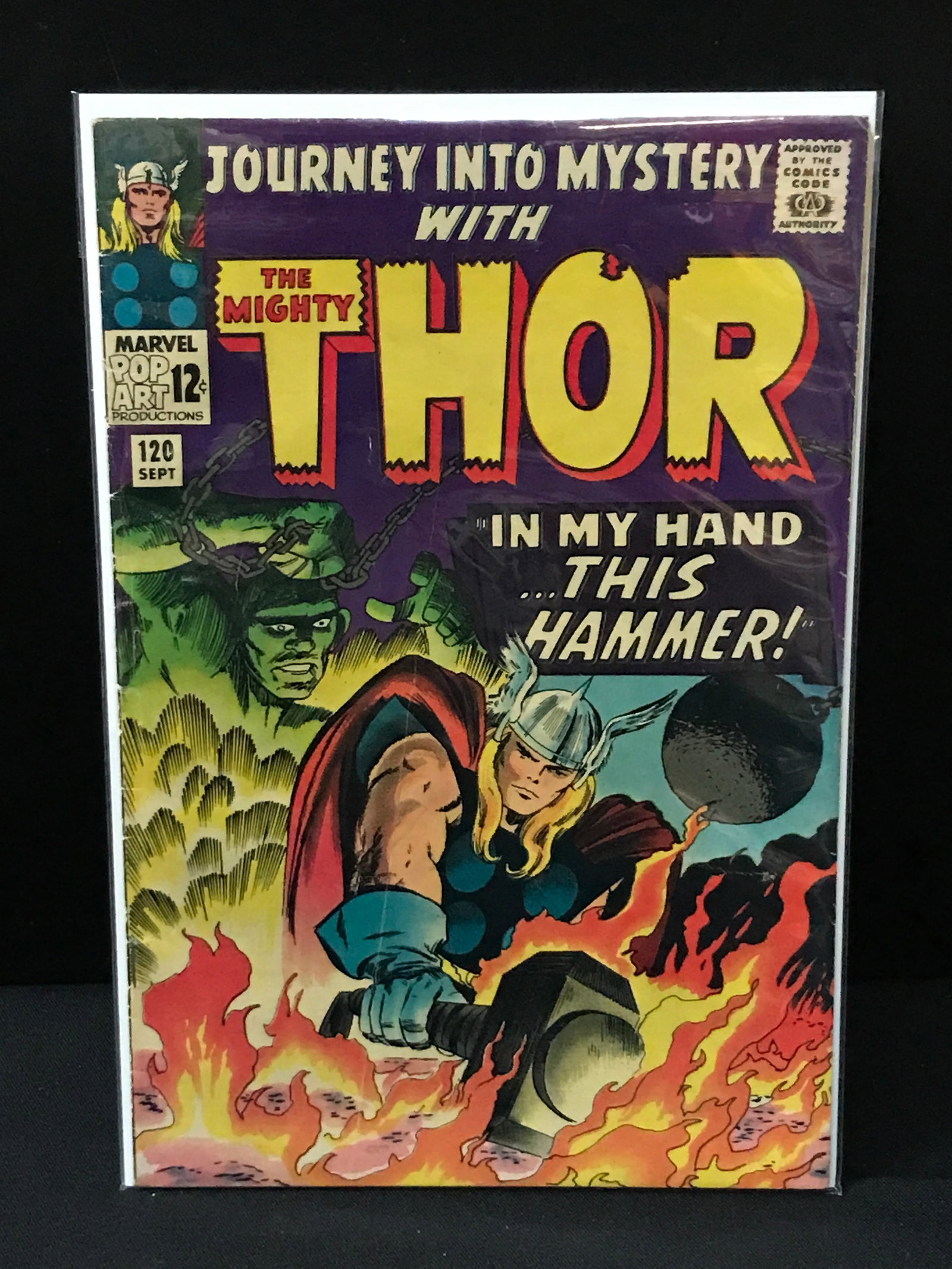 JOURNEY INTO MYSTERY WITH THE MIGHTY THOR #120 - MARVEL COMICS (1 of 1)