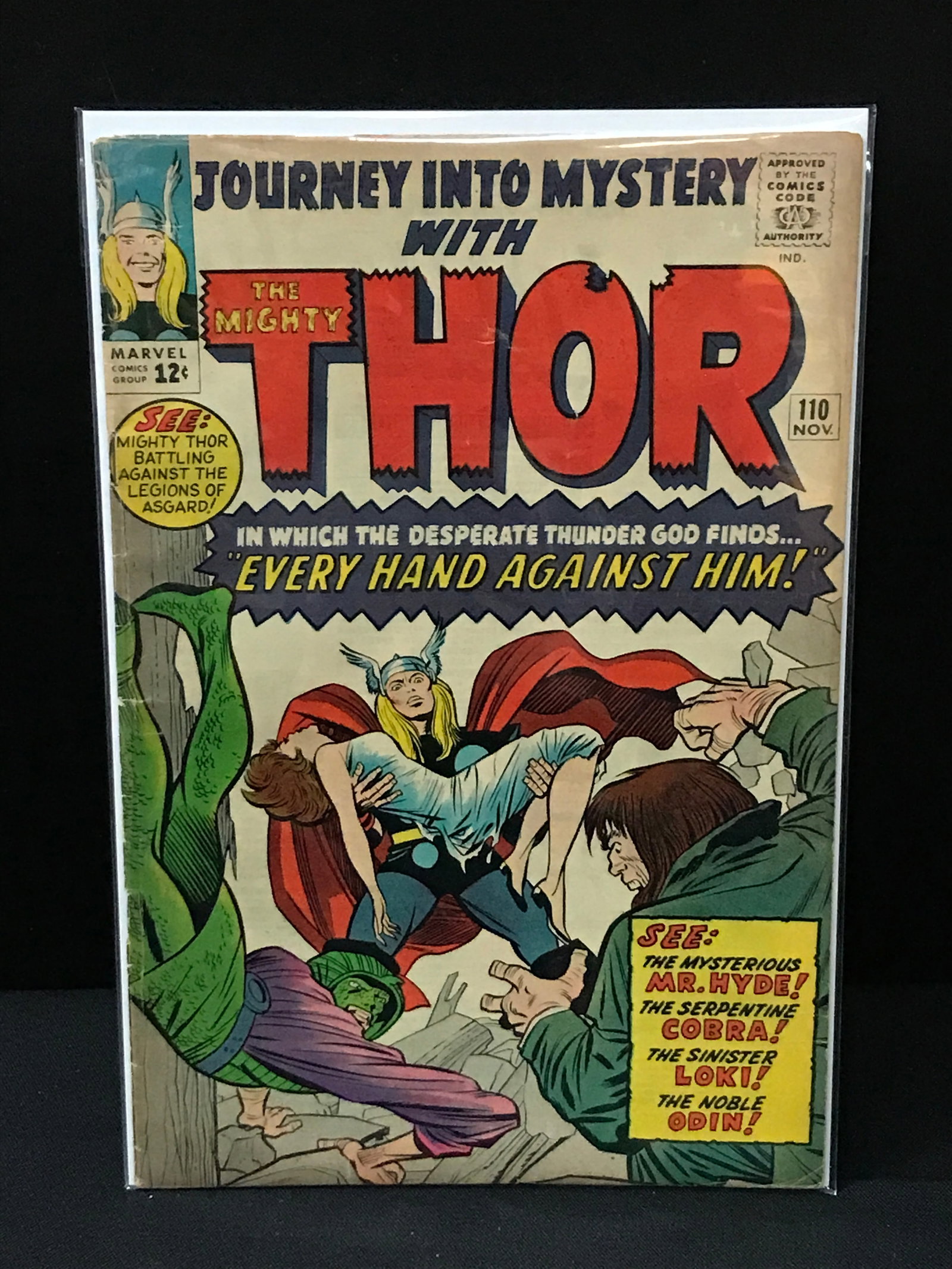 JOURNEY INTO MYSTERY WITH THE MIGHTY THOR #10 - MARVEL COMICS (1 of 1)