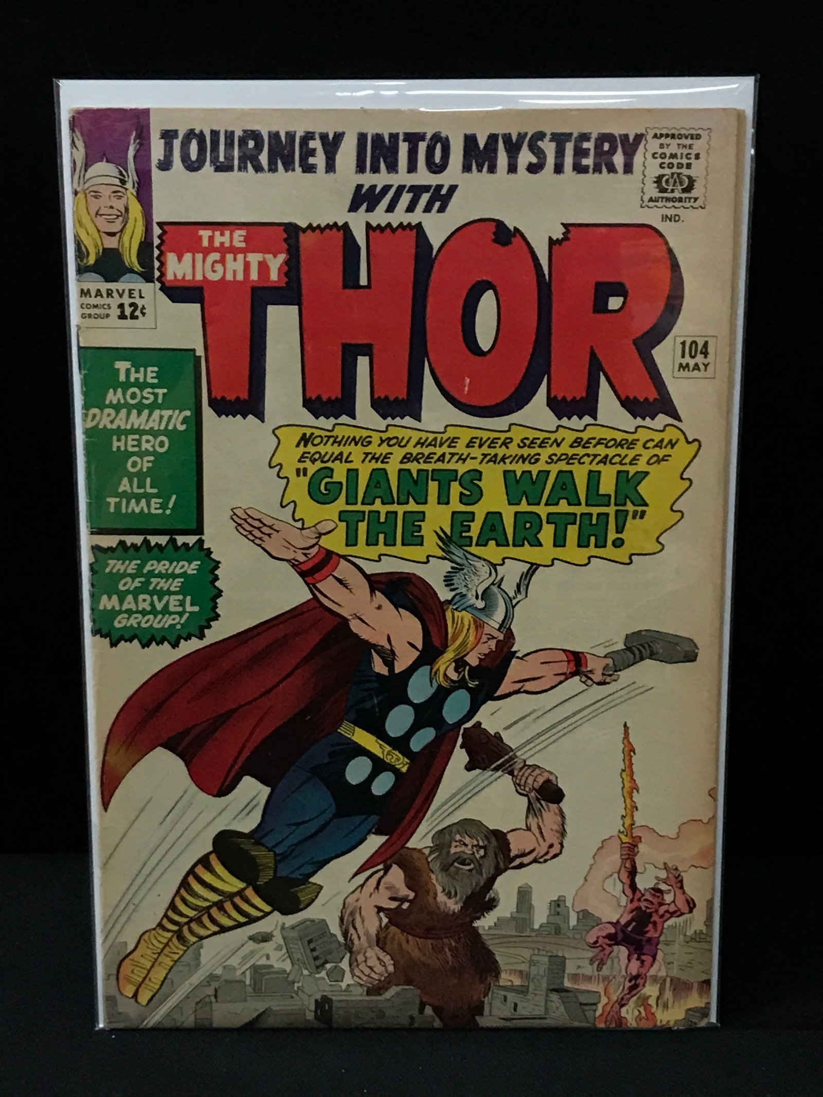 JOURNEY INTO MYSTERY WITH THE MIGHTY THOR #104 - MARVEL COMICS (1 of 1)