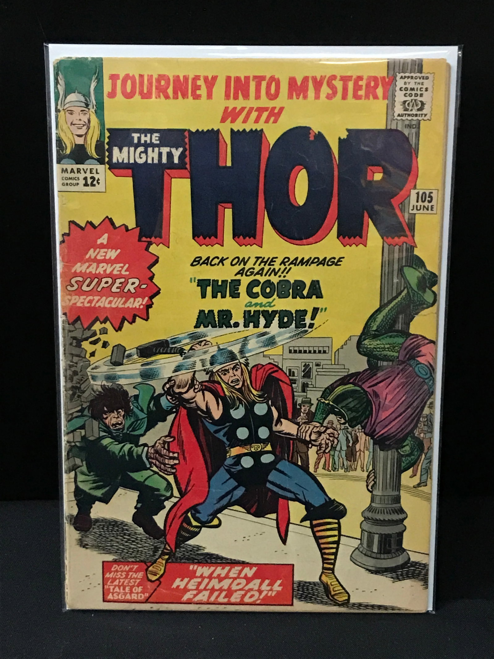 JOURNEY INTO MYSTERY WITH THE MIGHTY THOR #105 - MARVEL COMICS (1 of 1)