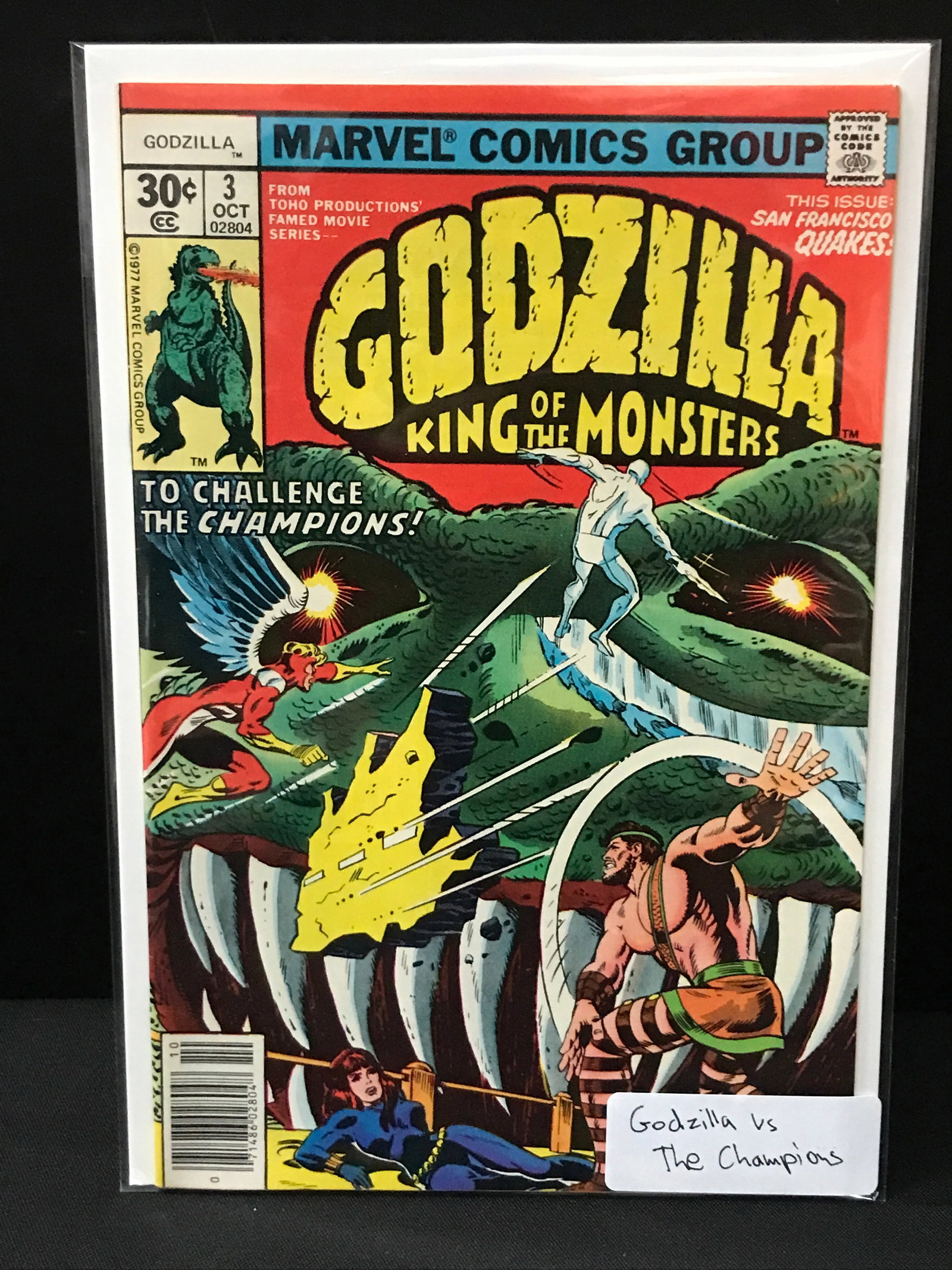 GODZILLA #3 - MARVEL COMICS: Prices are in Canadian dollars