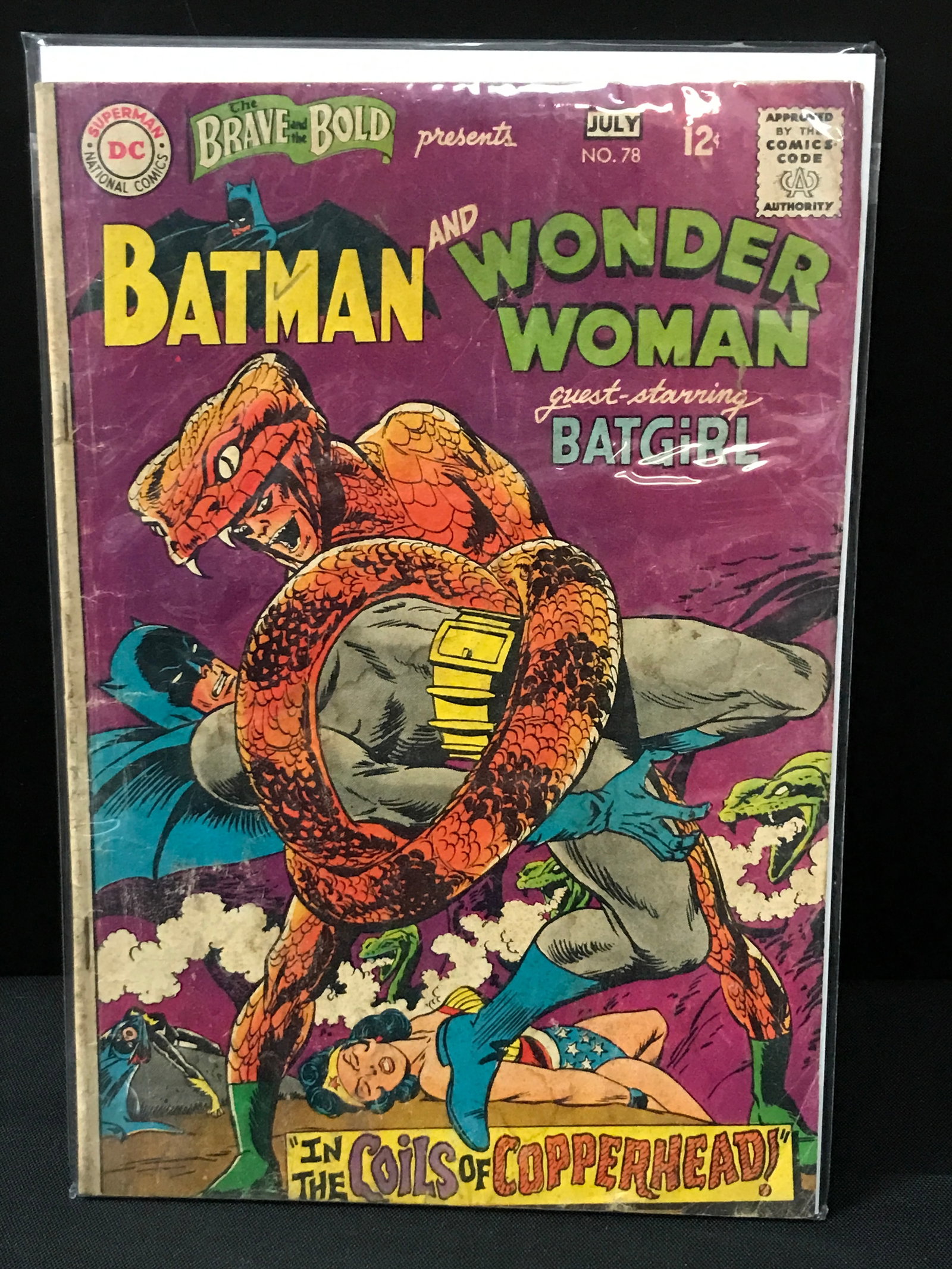 BRAVE AND THE BOLD PRESENTS #78 - DC COMICS: Prices are in Canadian dollars