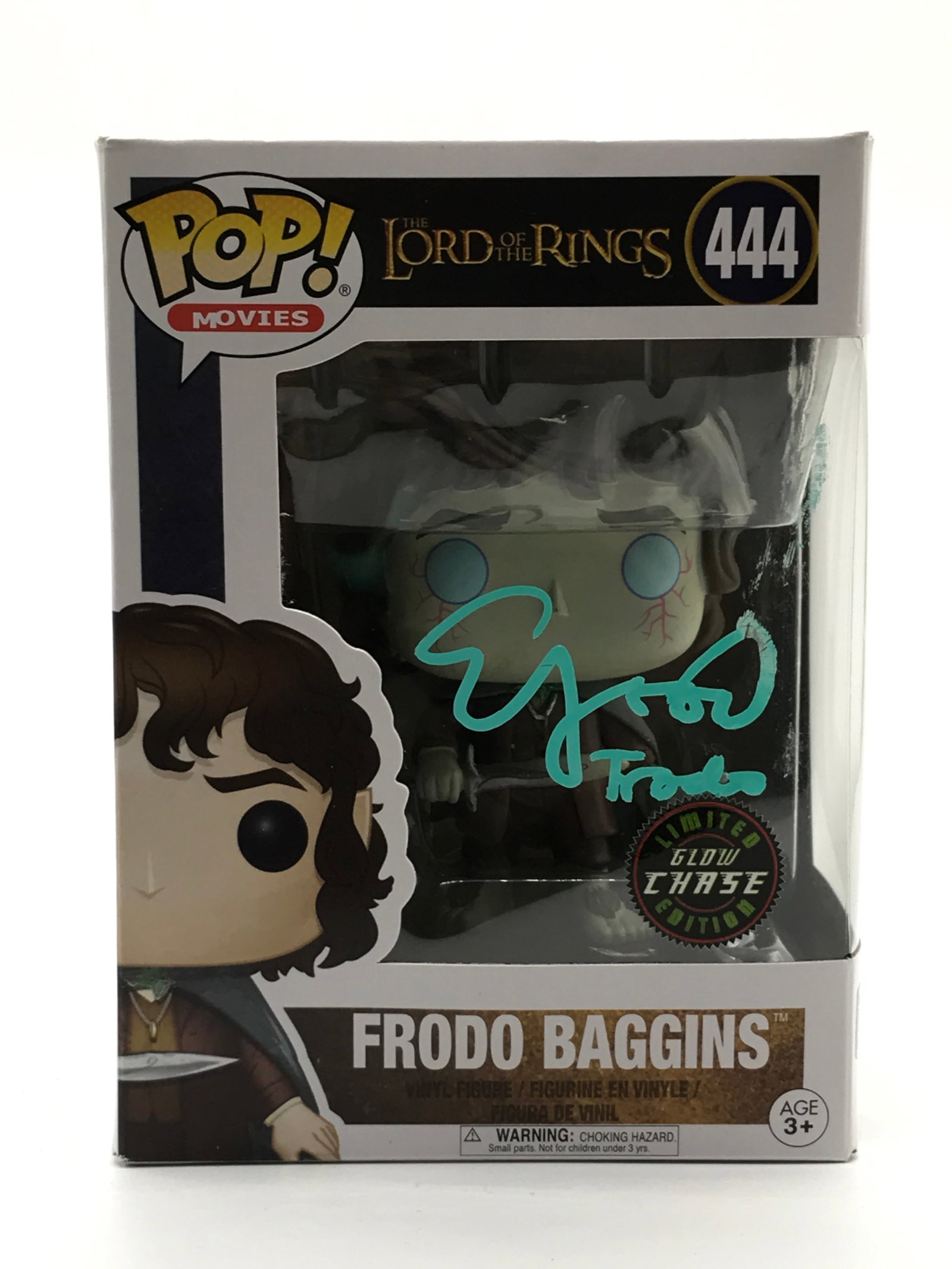 ELIJAH WOOD SIGNED FRODO L.O.T.R FUNKO POP - WWOC COA: Prices are in Canadian dollars