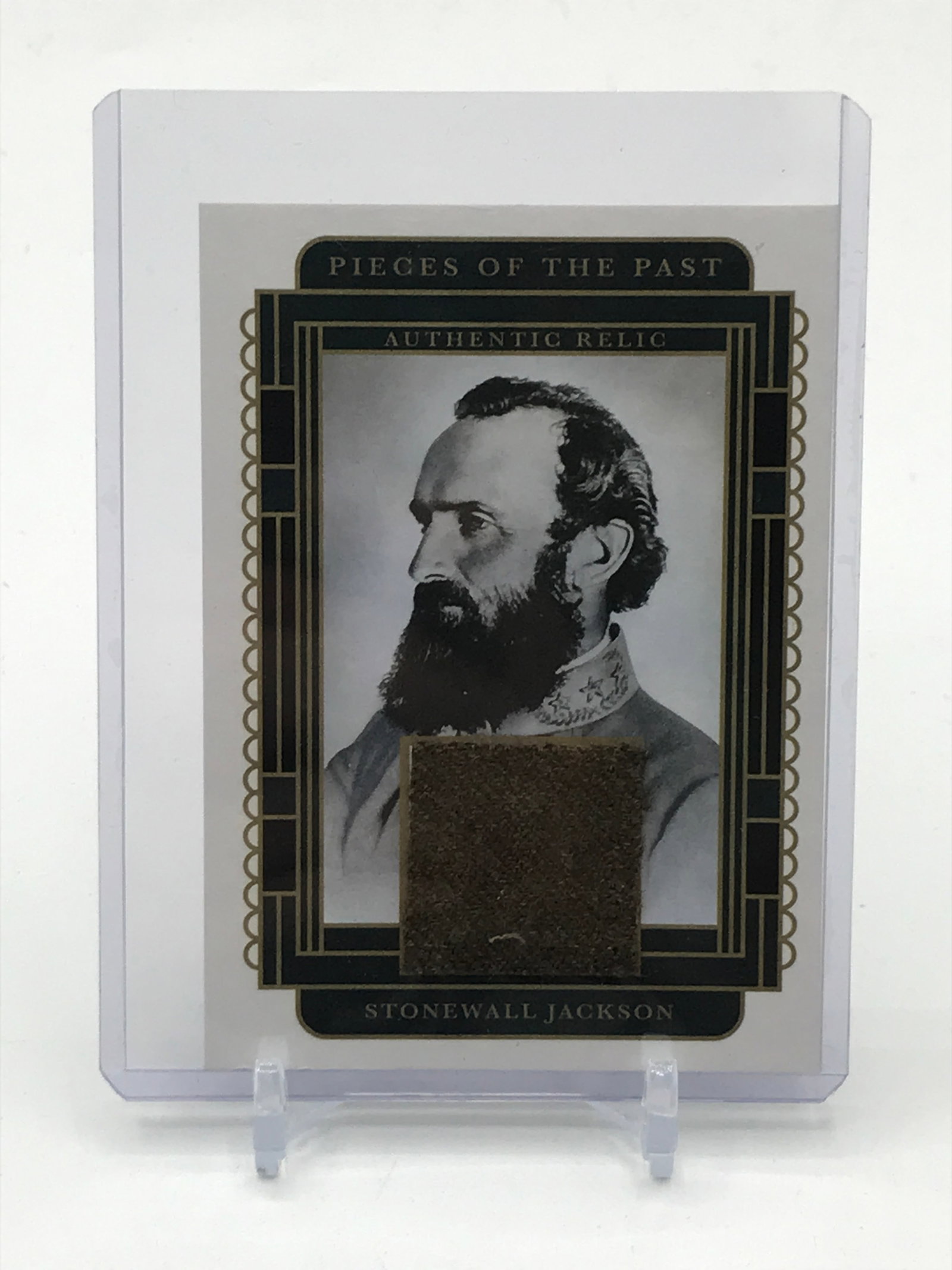 PIECES OF THE PAST STONEWALL JACKSON RELIC CARD: Prices are in Canadian dollars
