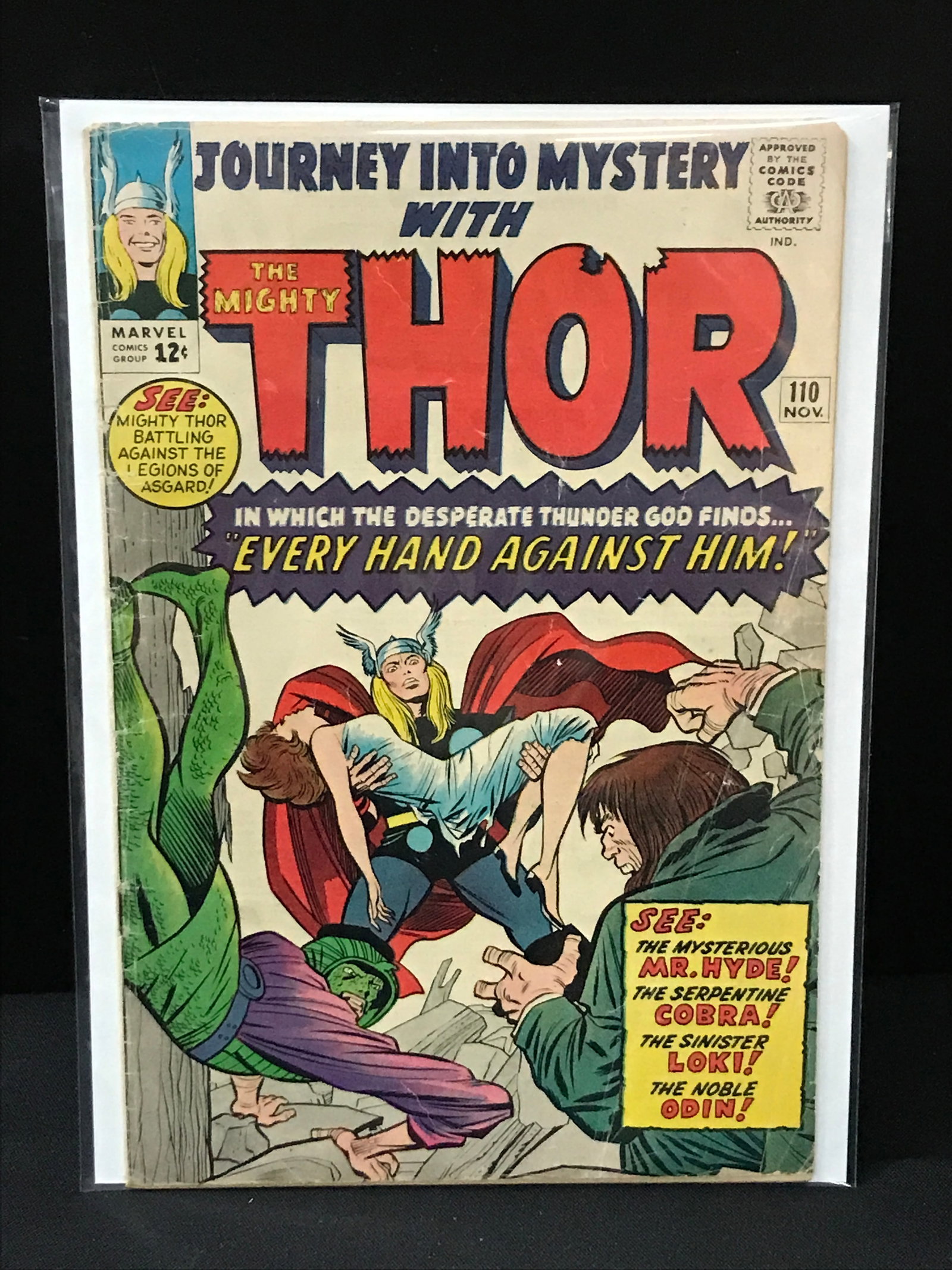 JOURNEY INTO MYSTERY #110 - MARVEL COMICS (1 of 1)