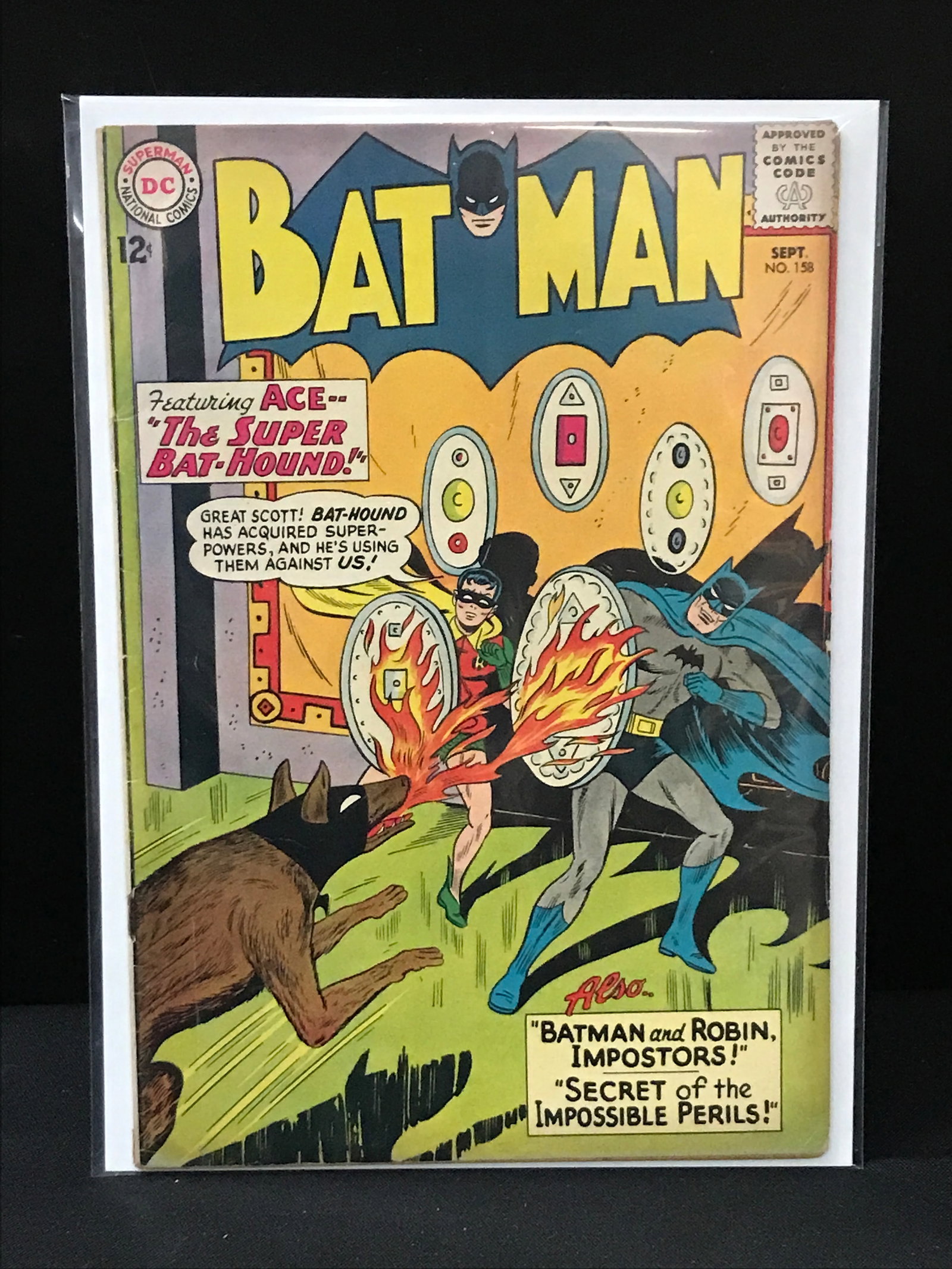 BATMAN #158 - DC COMICS (1 of 1)