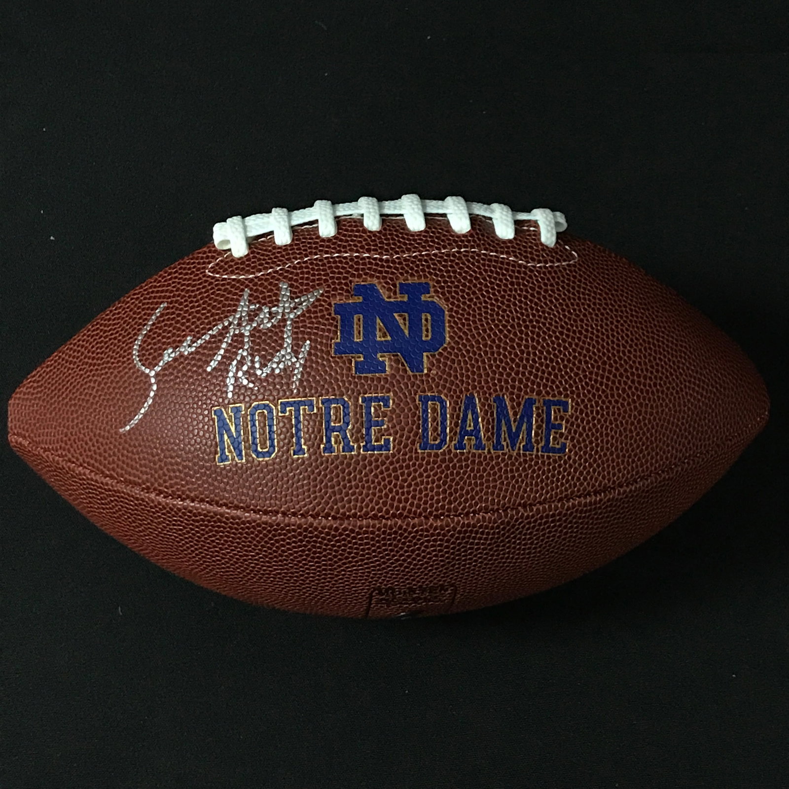 SEAN ASTIN SIGNED RUDY NOTRE DAME FOOTBALL - WWOC COA: Prices are in Canadian dollars