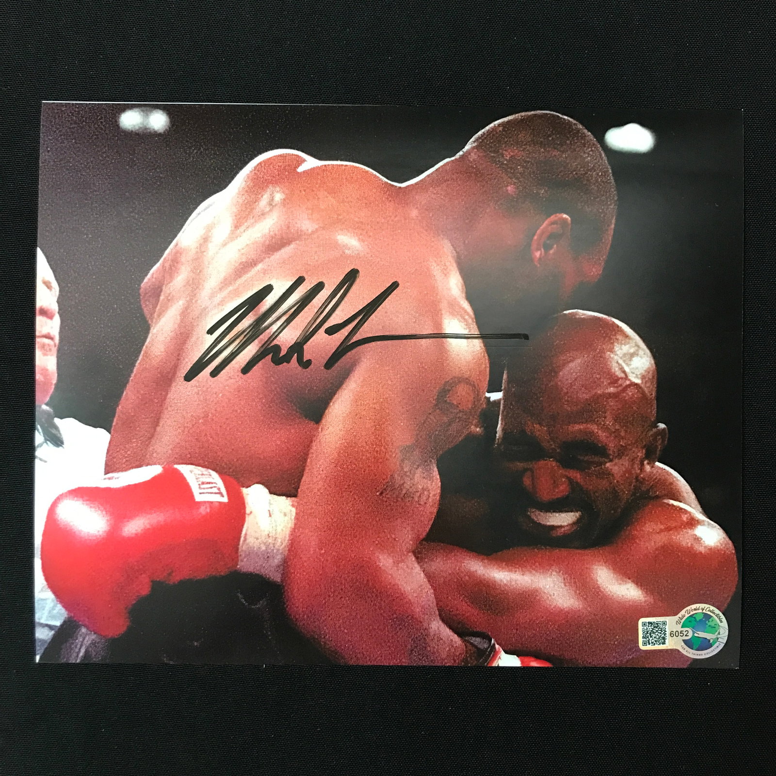 MIKE TYSON SIGNED 8X10 - WWOC COA: Prices are in Canadian dollars