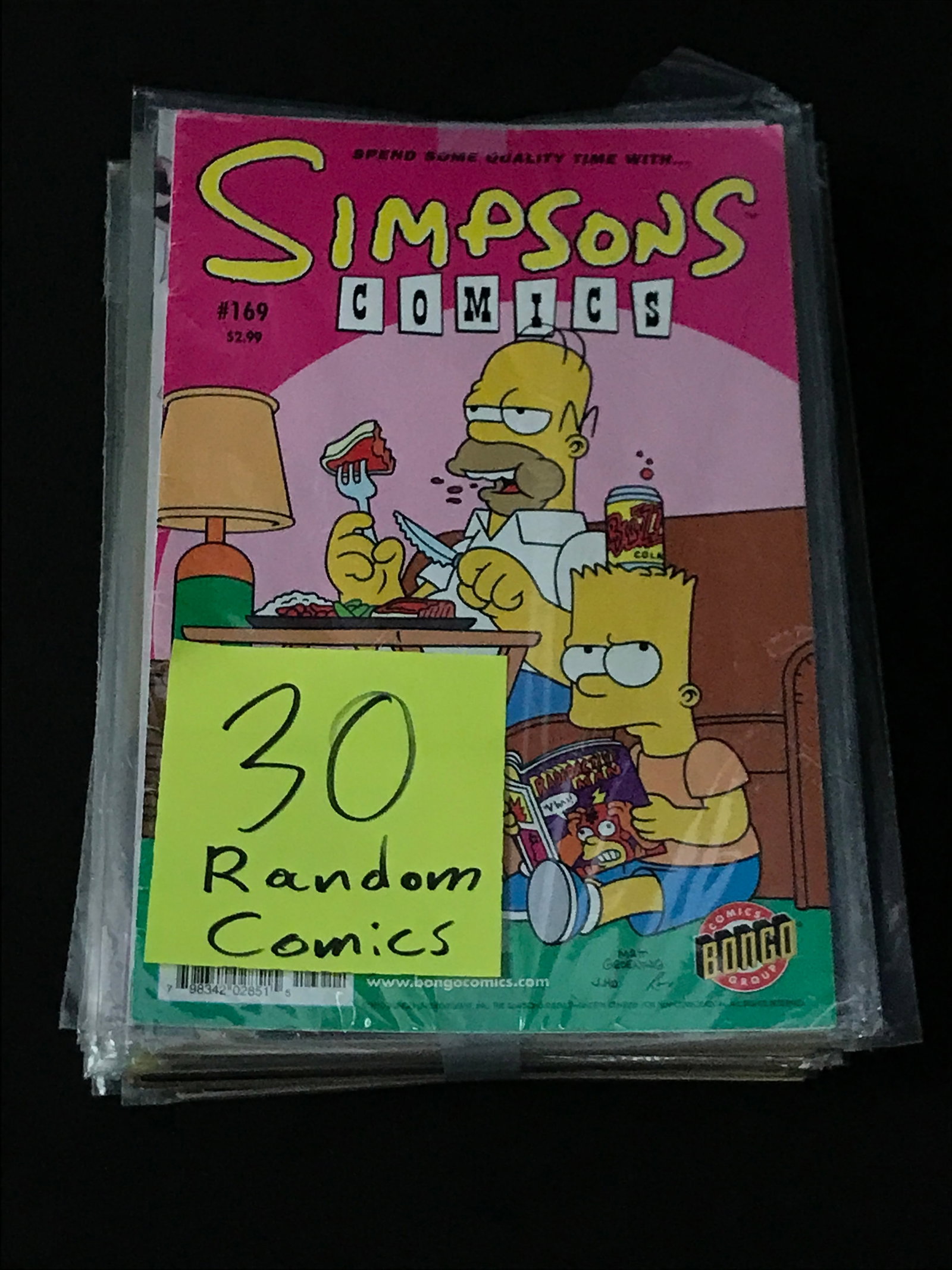LOT OF 30 RANDOM COMICS: Prices are in Canadian dollars
