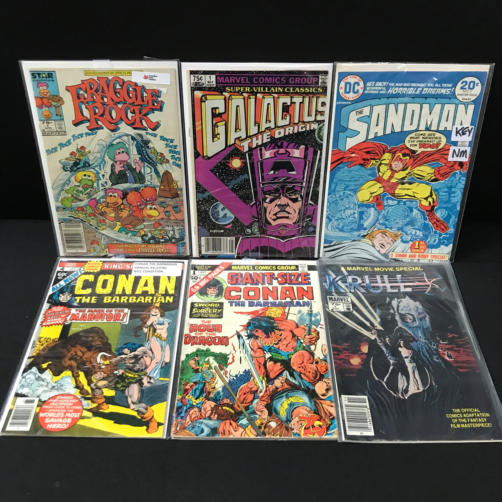 LOT OF 6 MIXED TITLE MARVEL COMICS - ALL #1'S (1 of 1)