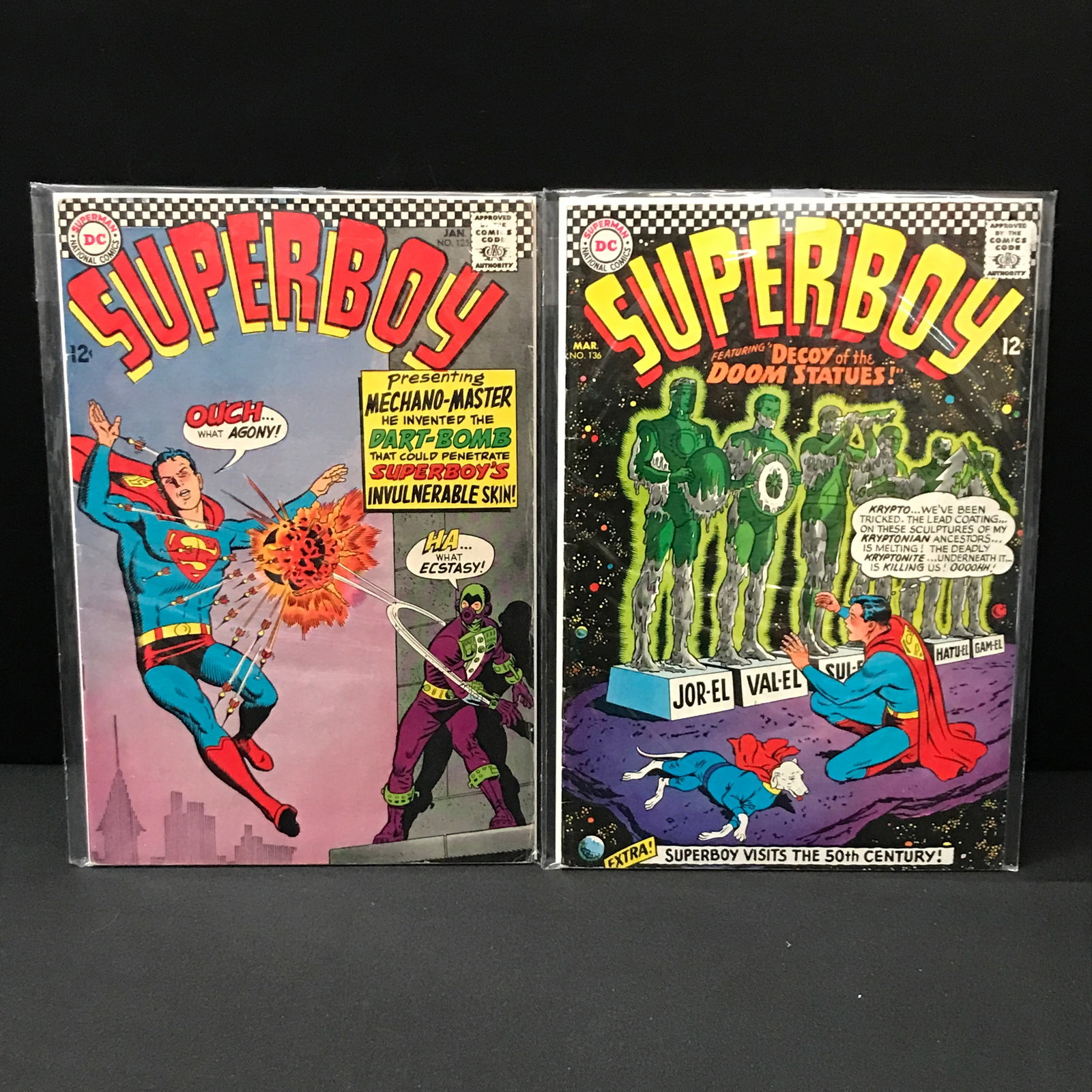 LOT OF 2 SUPERBOY COMICS - DC COMICS: Prices are in Canadian dollars