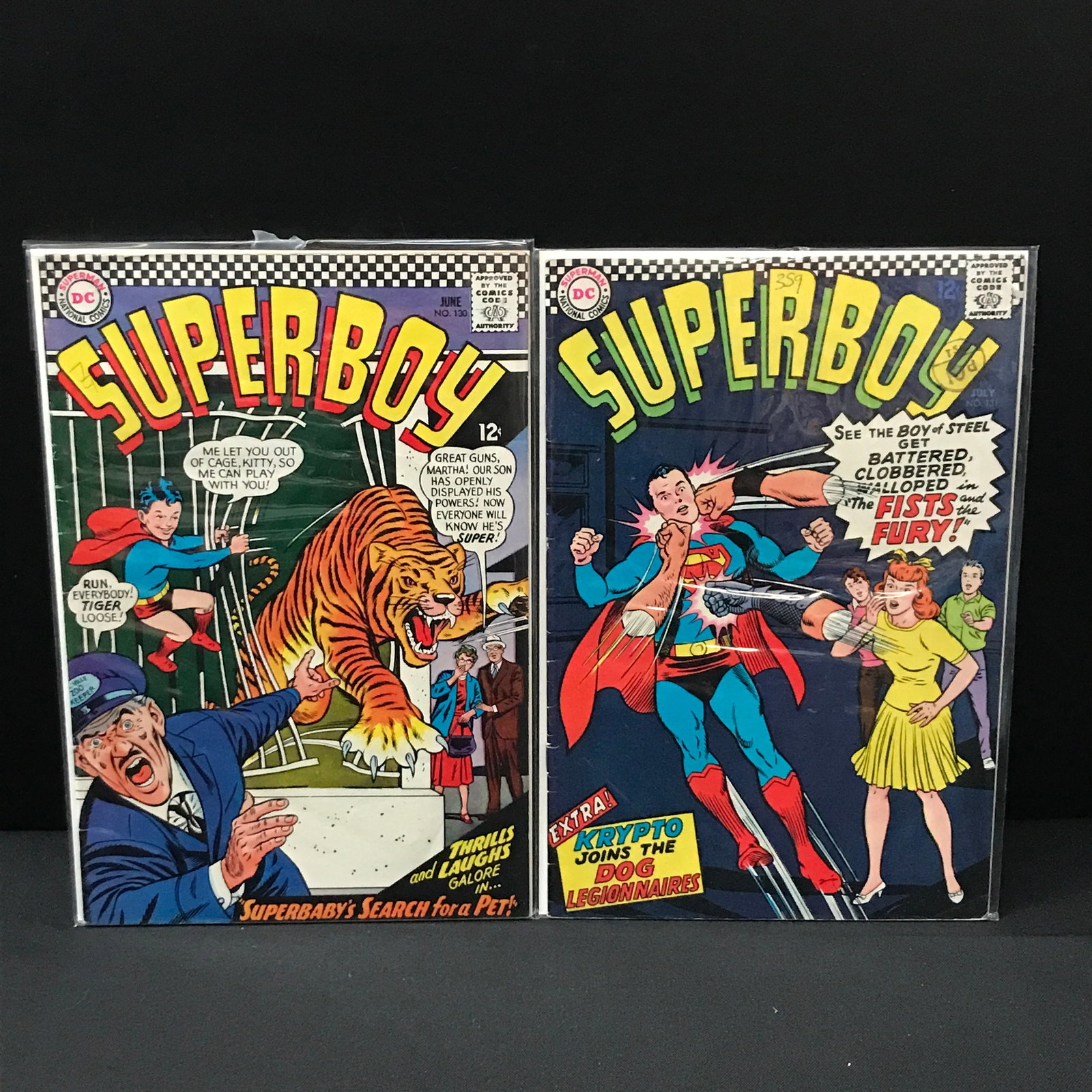 LOT OF 2 SUPERBOY COMICS - DC COMICS: Prices are in Canadian dollars