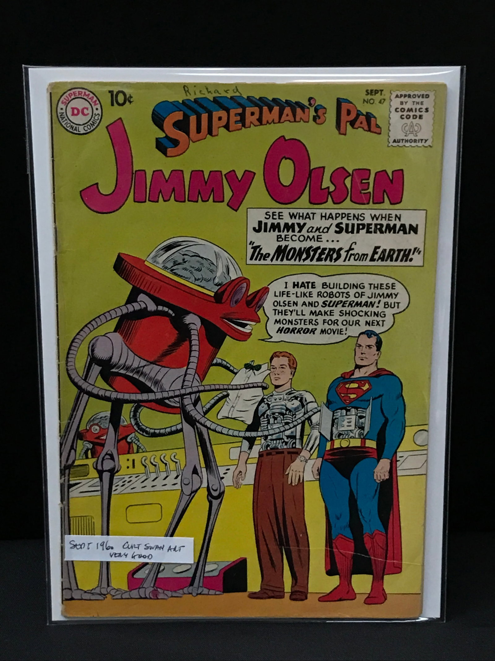SUPERMAN'S PAL JIMMY OLSEN #47 (1960) - DC COMICS (1 of 1)