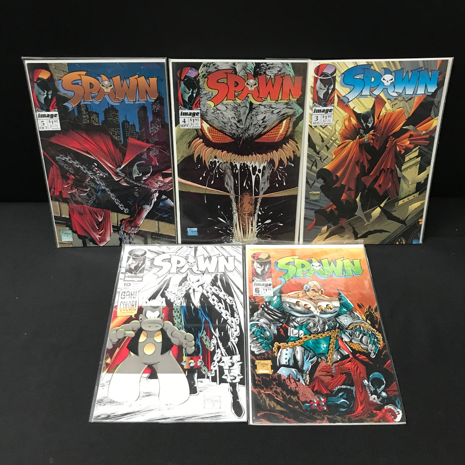 LOT OF 5 SPAWN COMICS - IMAGE COMICS (1 of 1)
